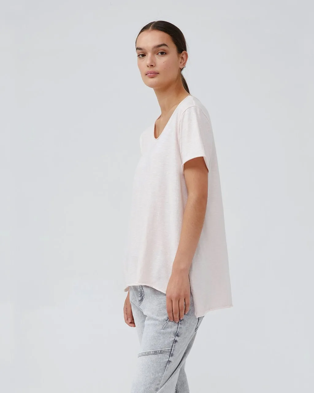 JAC   MOOKI CINDY TEE-SHIRT IN HEAVENLY PINK