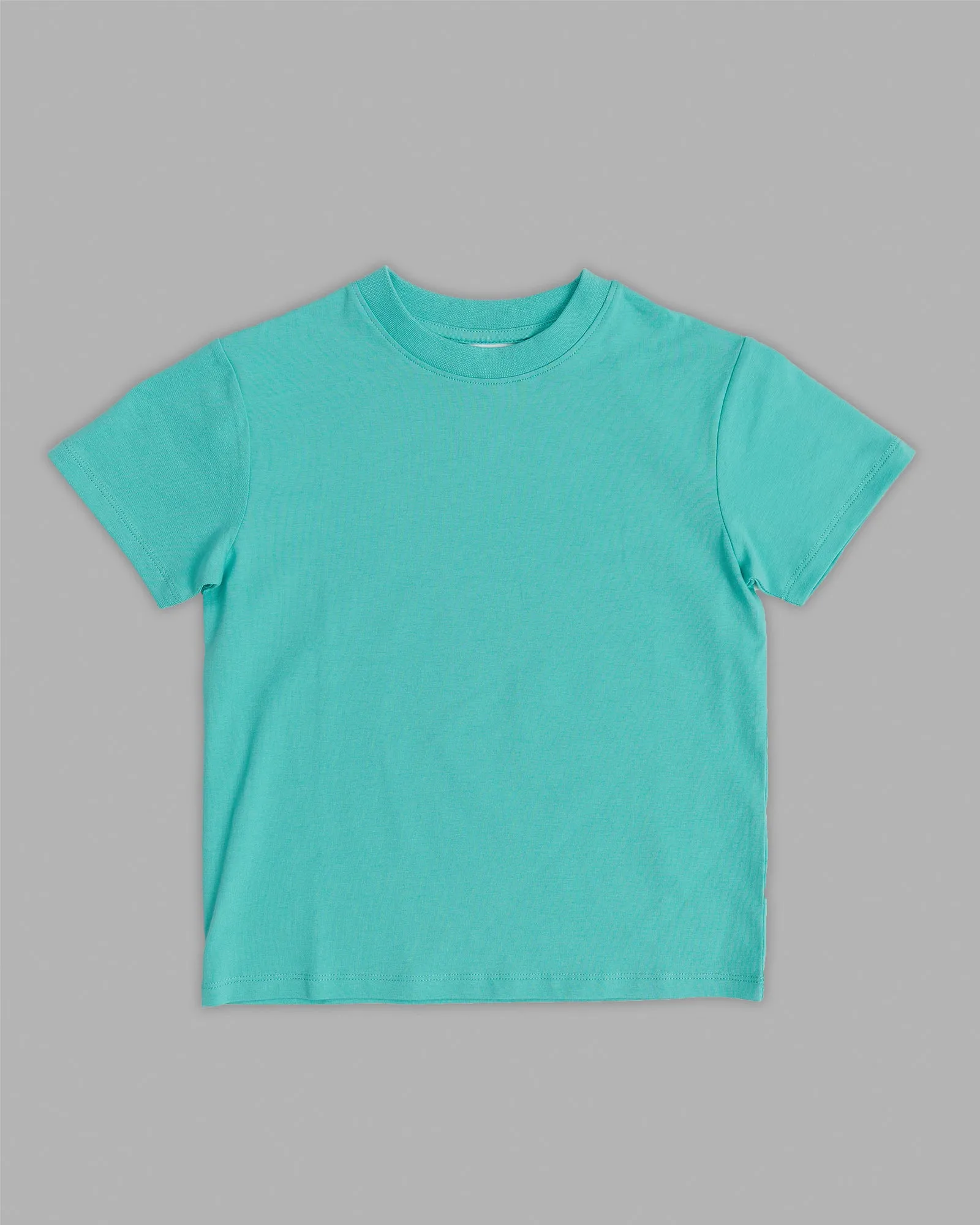 Kids Love The Run FLXCotton Tee - Aquatic Awe-White