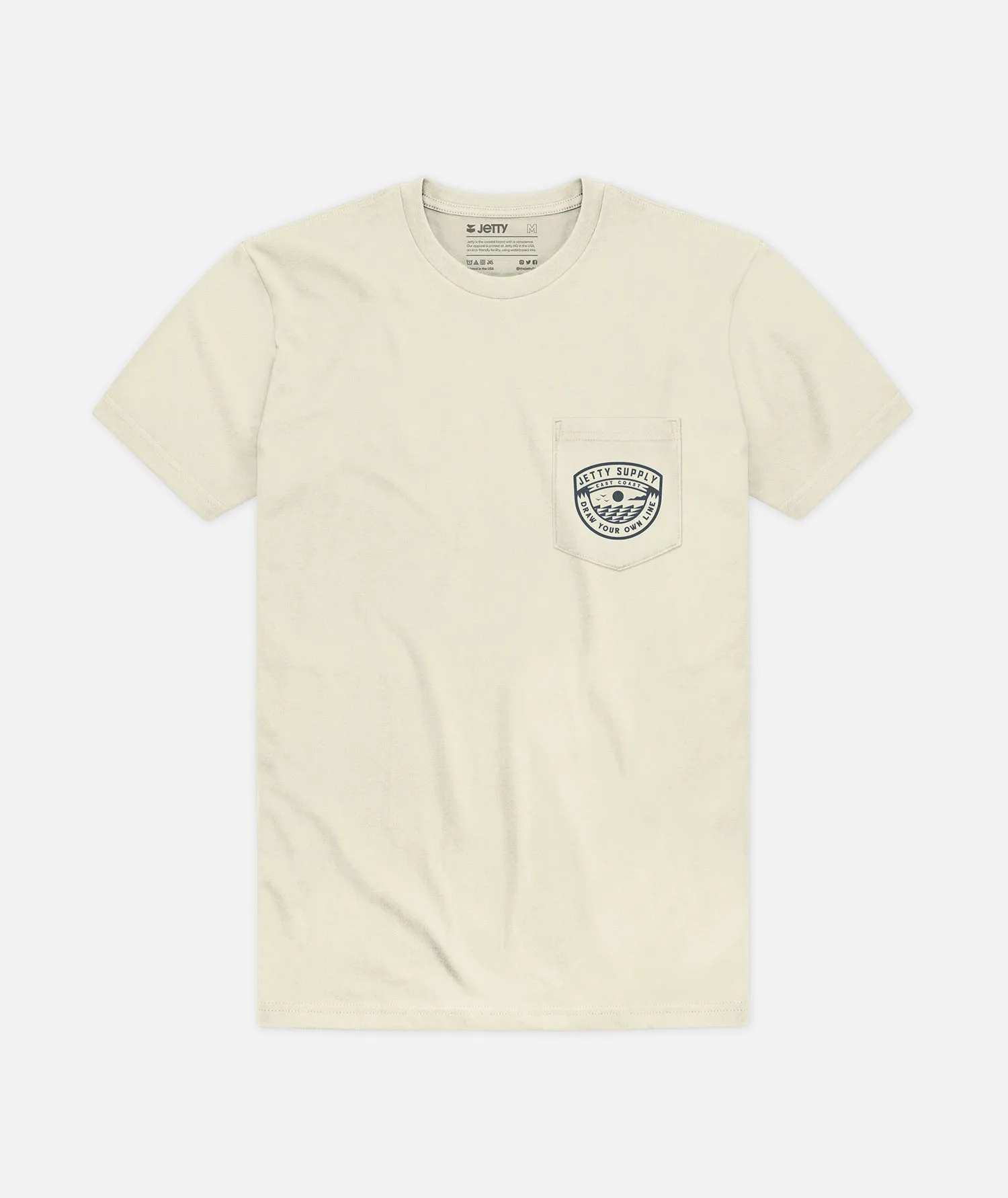 Lagoon Pocket Tee - Natural