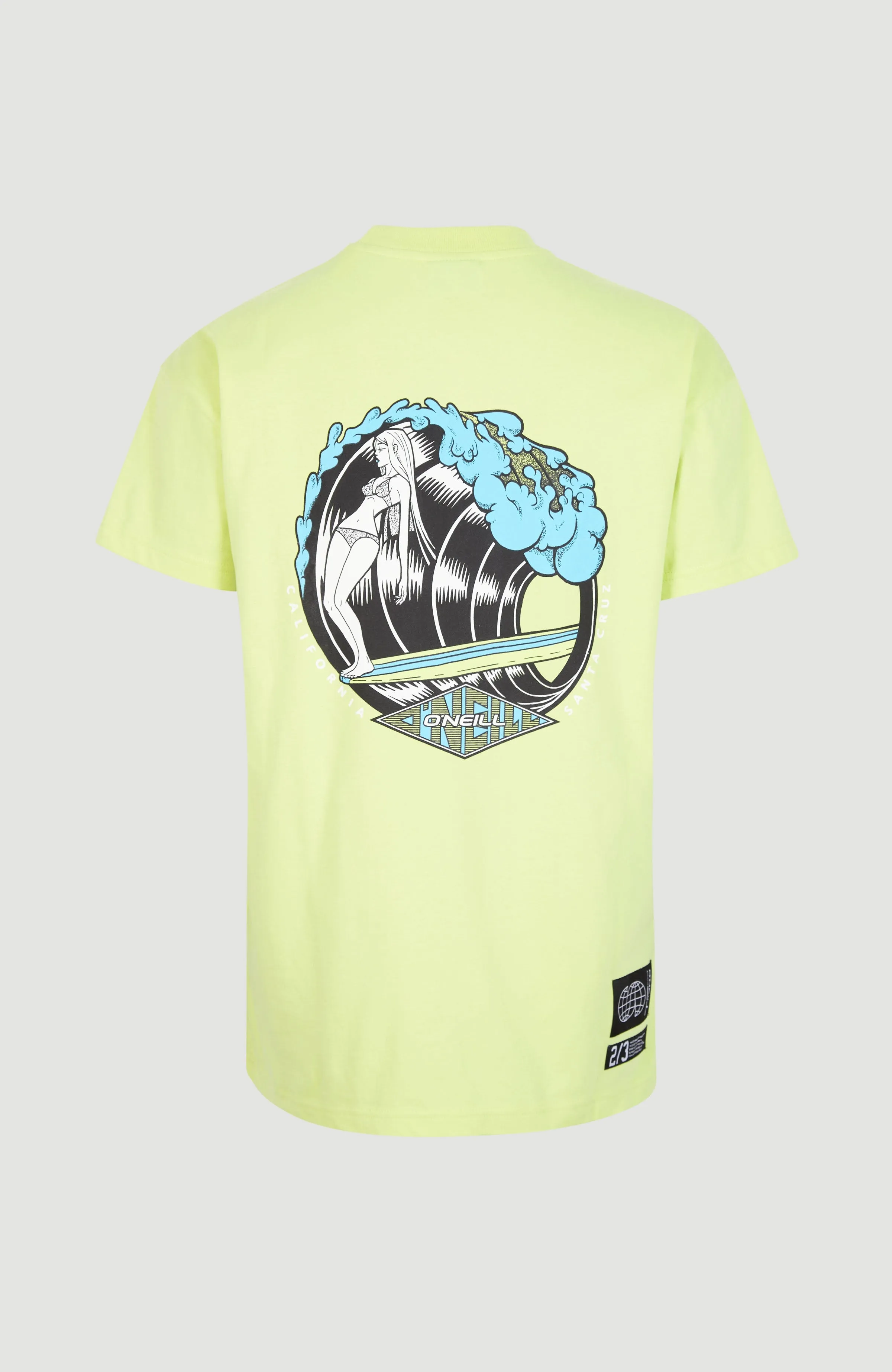 Limbo Graphic Long T-Shirt | Sunny Lime