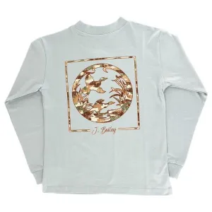 Long Sleeve Logo Tee - Duck Silhouette