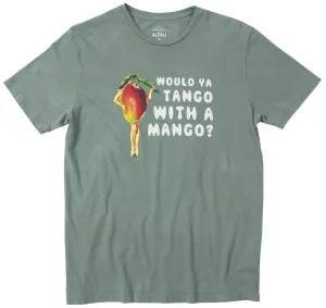 Mango Tango Emerald green Graphic Tee by Altru Apparel