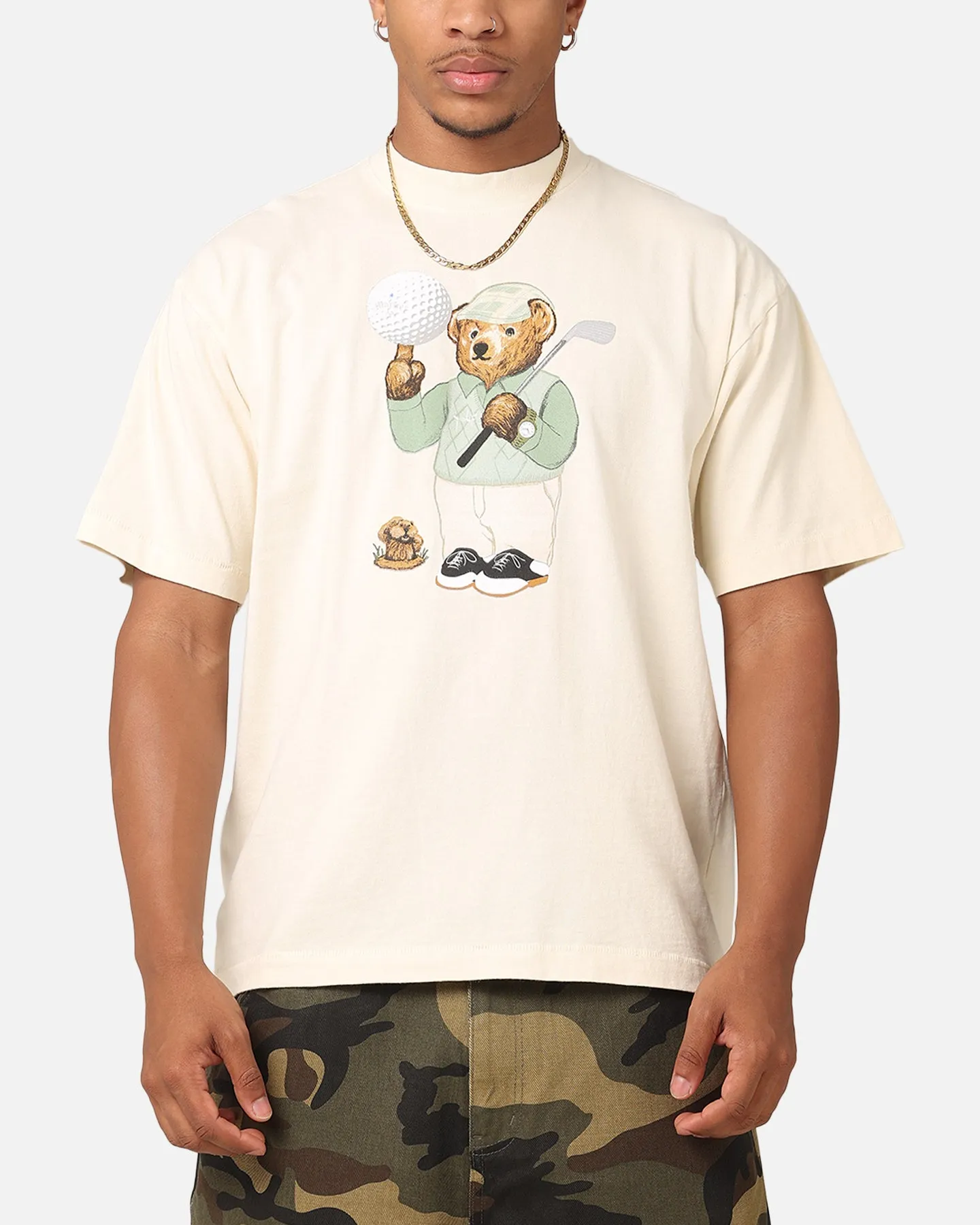 Market Par 5 Bear T-Shirt Ecru