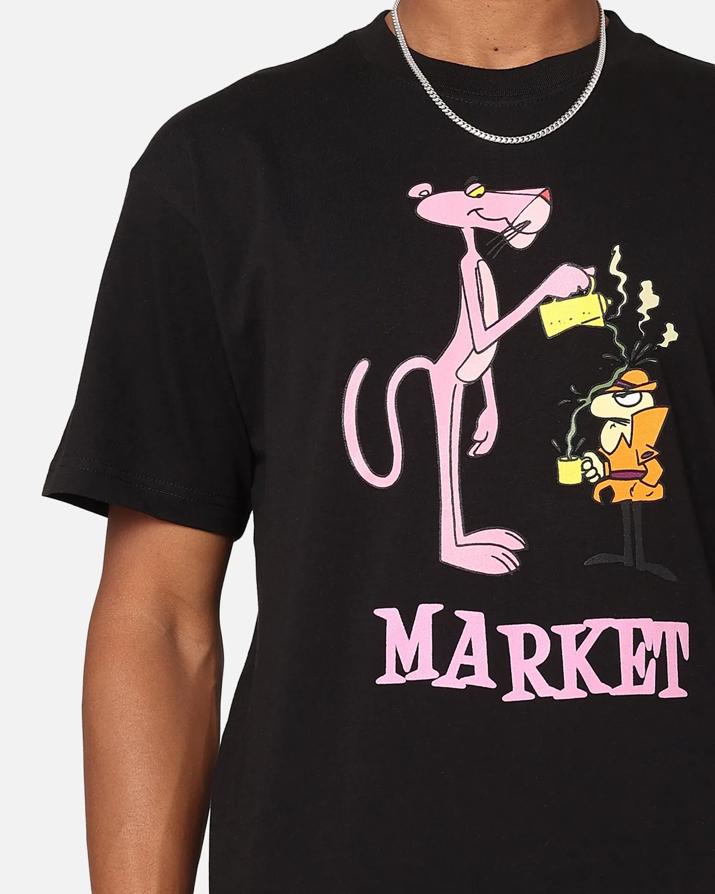 Market Pink Panther Pourover T-Shirt Black