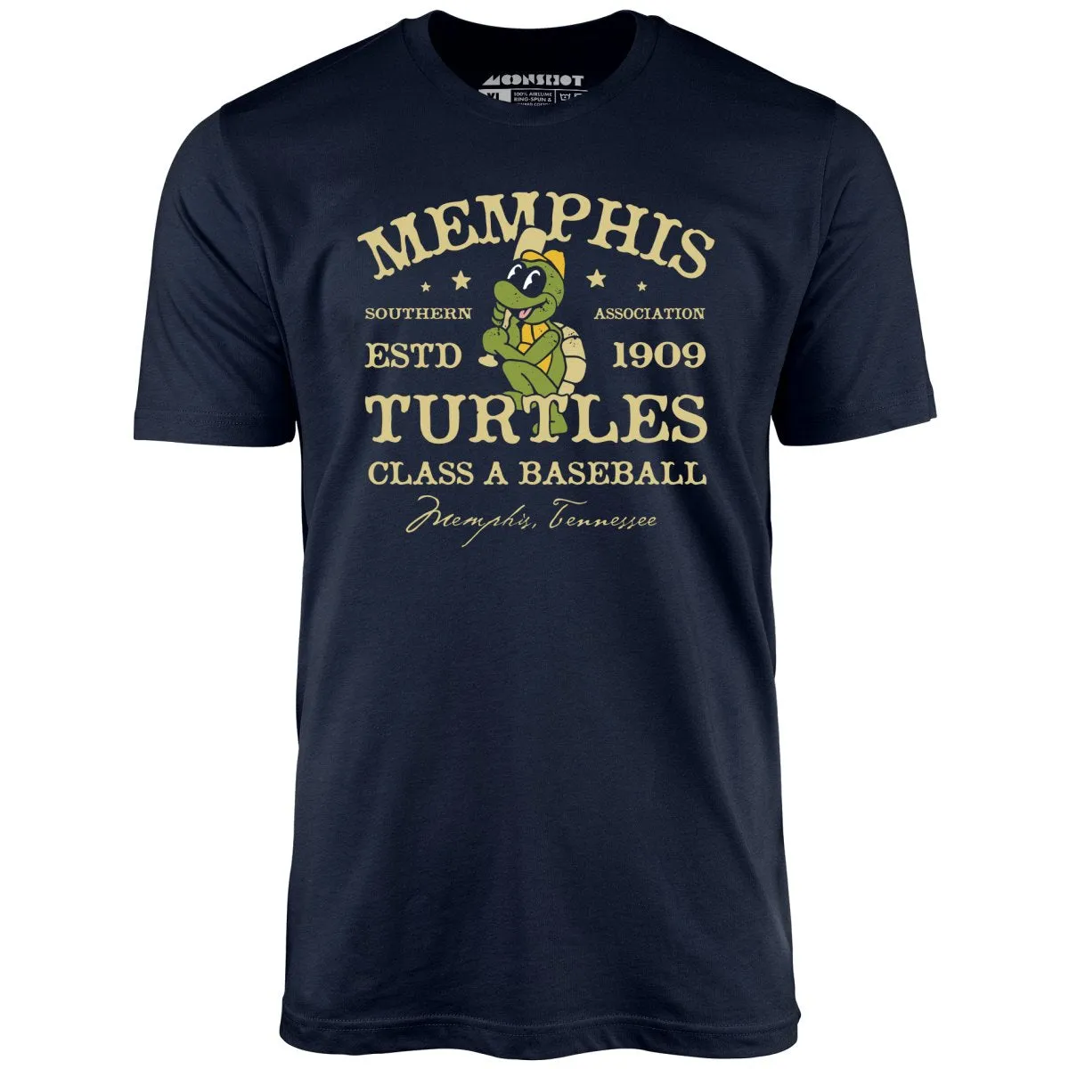 Memphis Turtles - Tennessee - Vintage Defunct Baseball Teams - Unisex T-Shirt