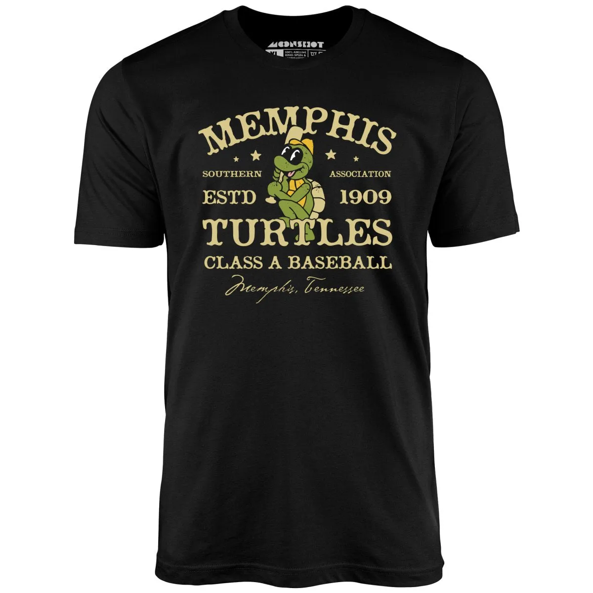 Memphis Turtles - Tennessee - Vintage Defunct Baseball Teams - Unisex T-Shirt