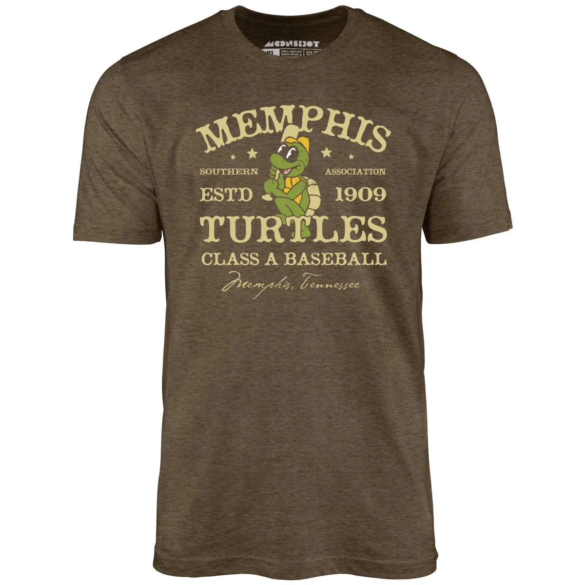 Memphis Turtles - Tennessee - Vintage Defunct Baseball Teams - Unisex T-Shirt