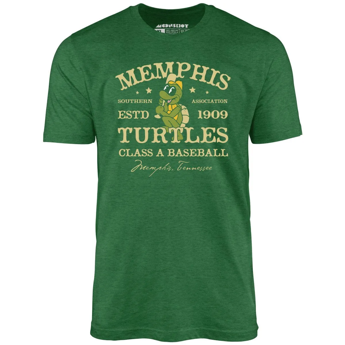 Memphis Turtles - Tennessee - Vintage Defunct Baseball Teams - Unisex T-Shirt