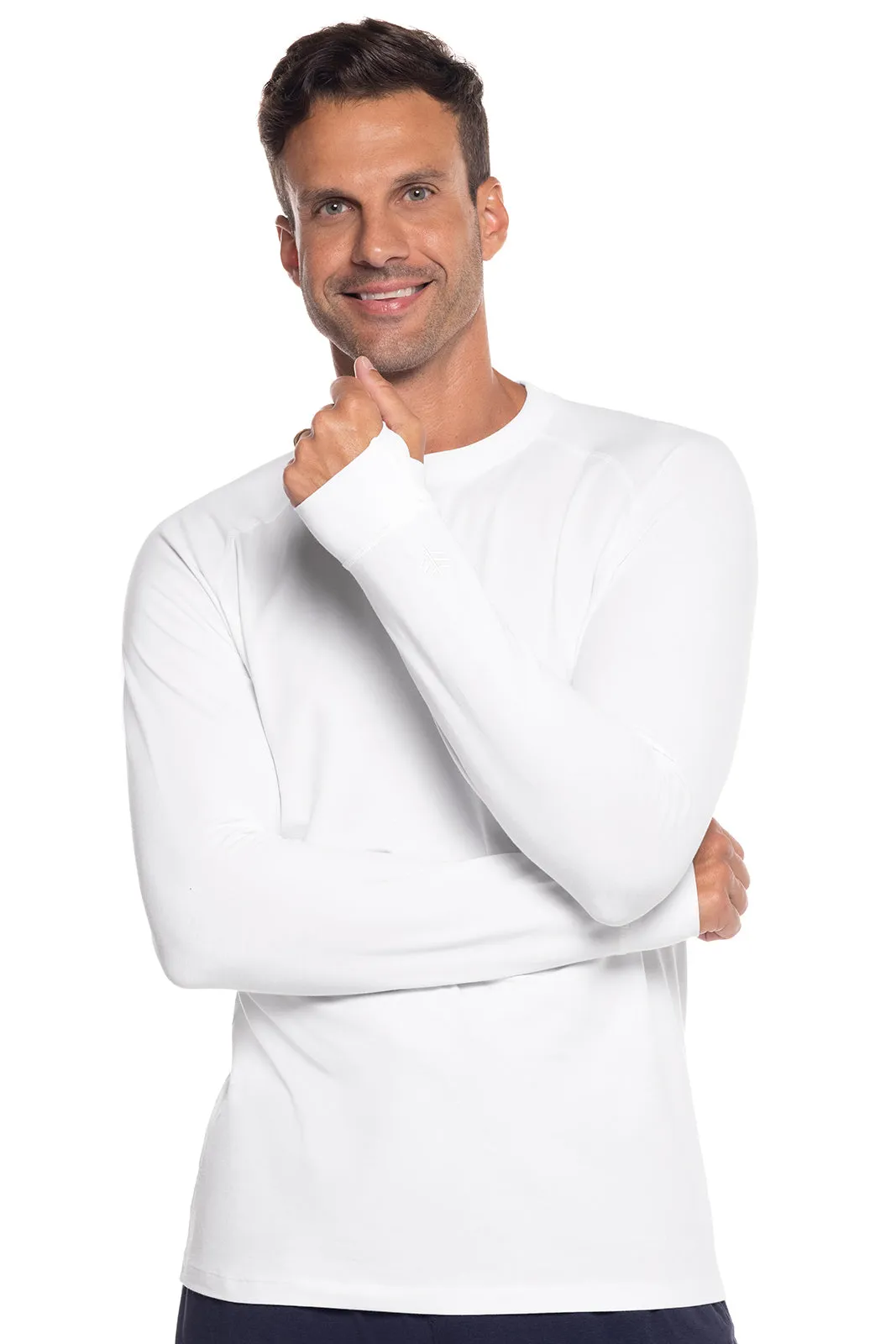 Men's LumaLeo Long Sleeve T-Shirt | White