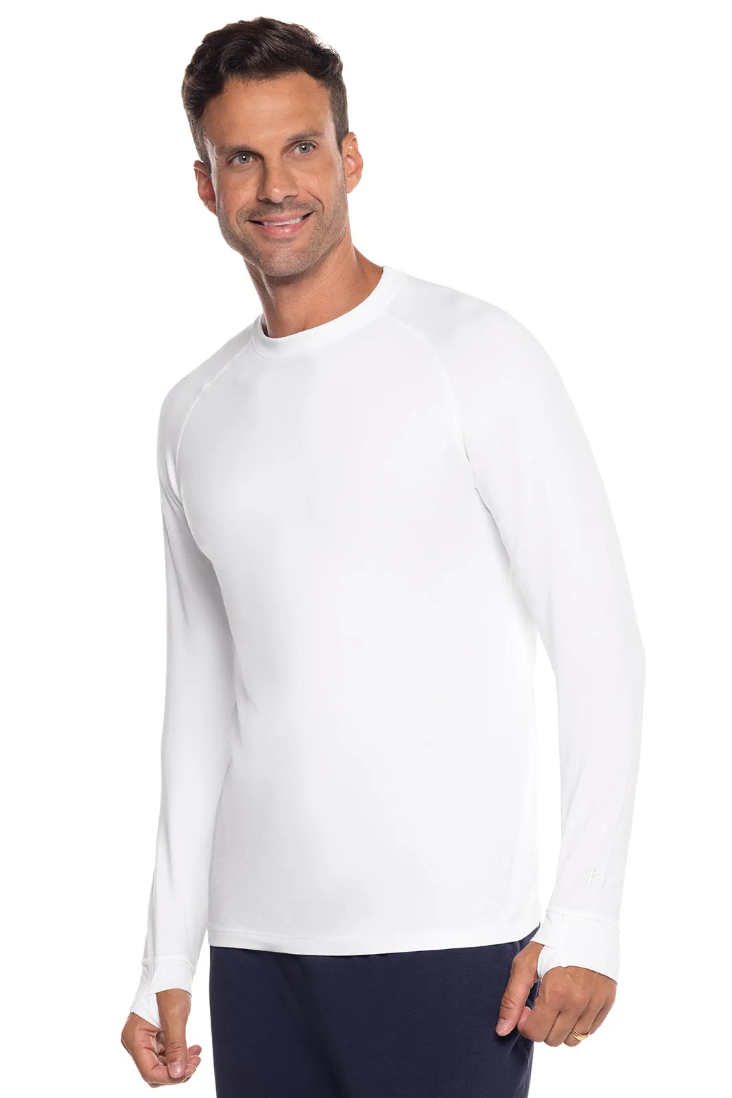 Men's LumaLeo Long Sleeve T-Shirt | White