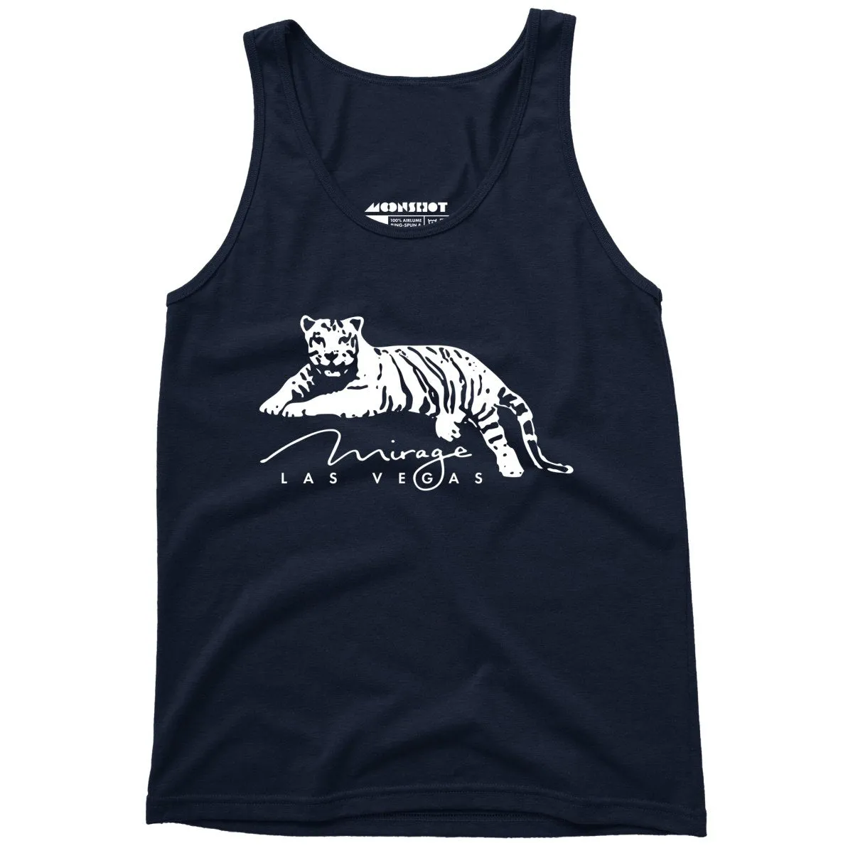 Mirage Tiger - Vintage Las Vegas - Unisex Tank Top