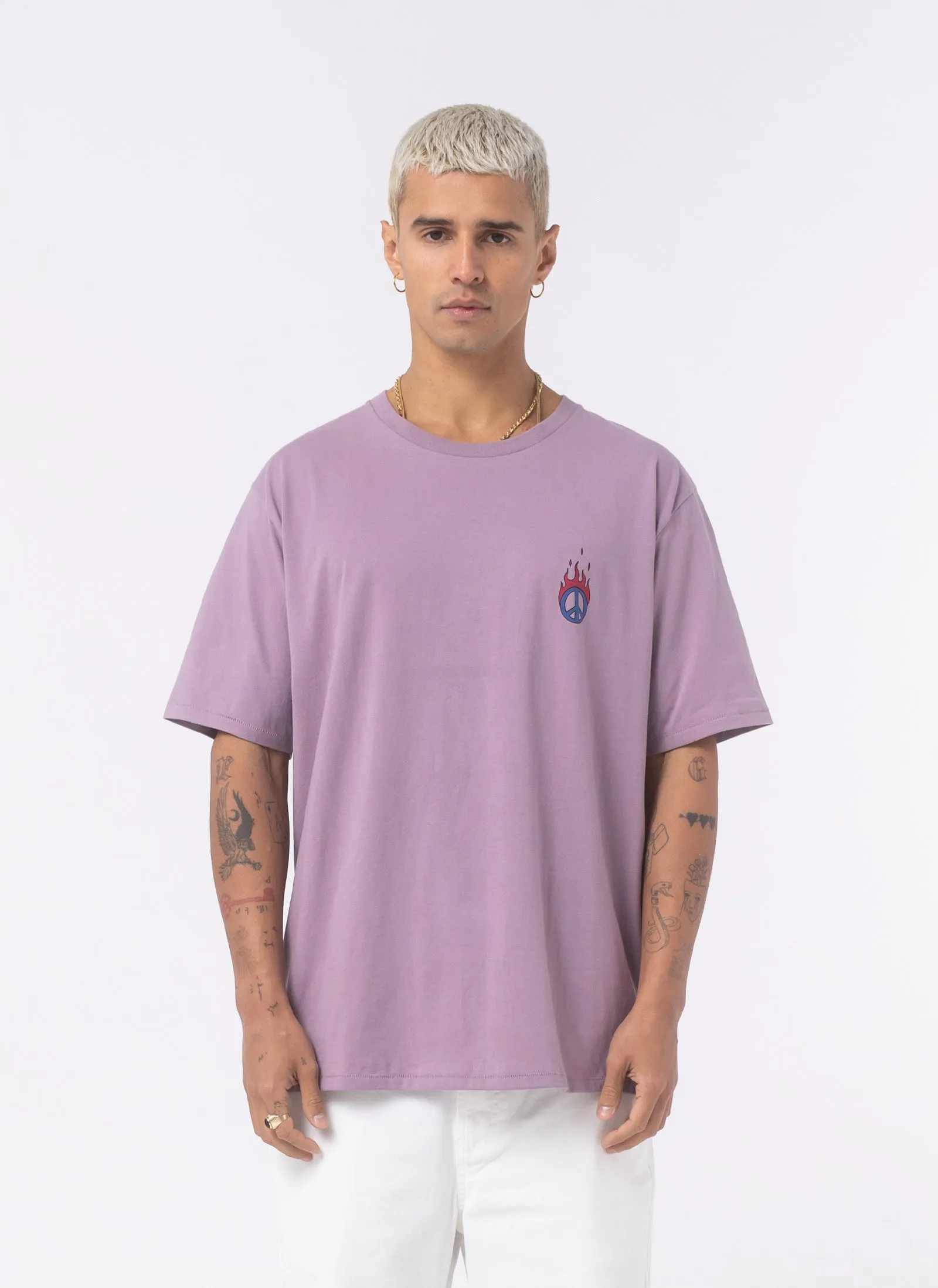 More Waves Tee Dusty Lilac