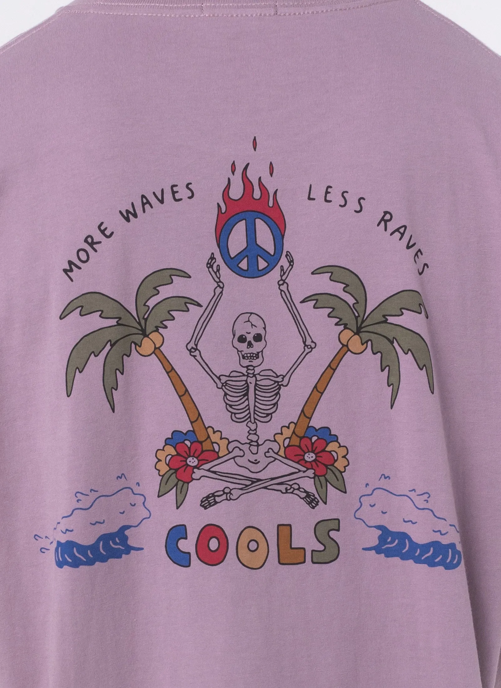 More Waves Tee Dusty Lilac