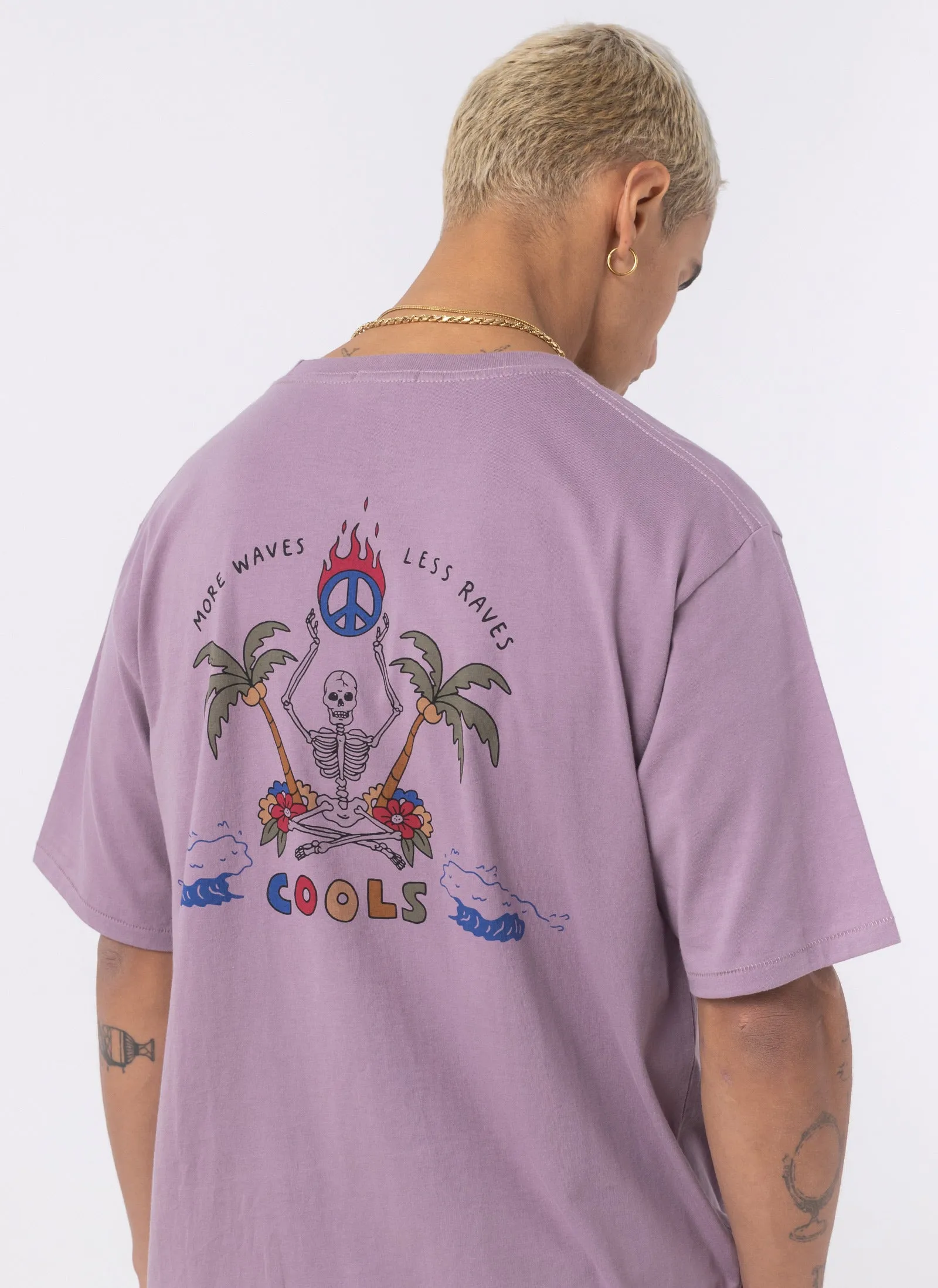 More Waves Tee Dusty Lilac