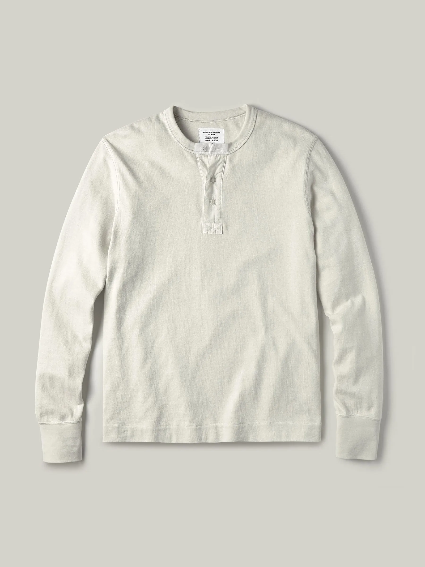 Natural Venice Wash Field-Spec Cotton Surplus Henley