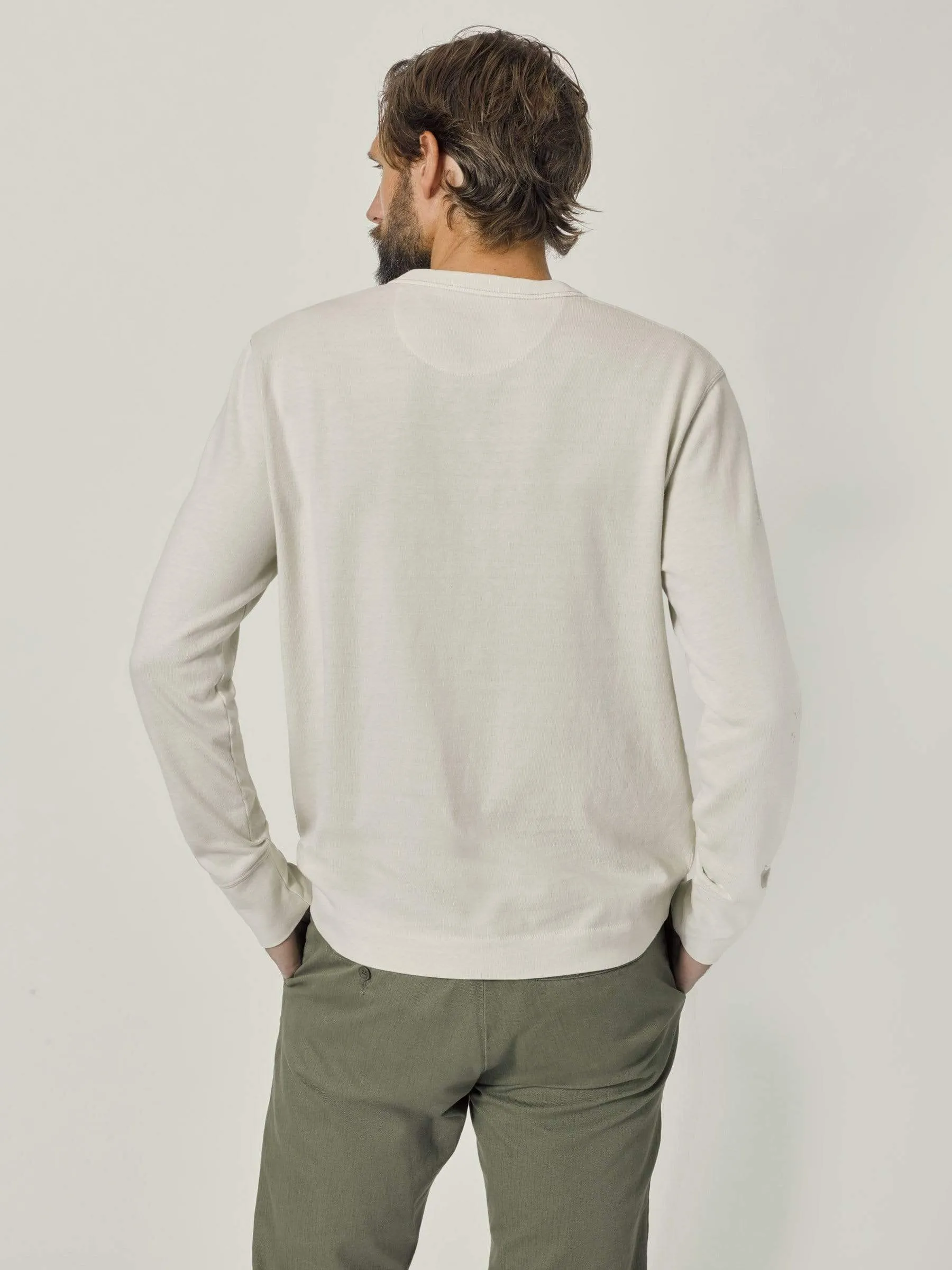 Natural Venice Wash Field-Spec Cotton Surplus Henley