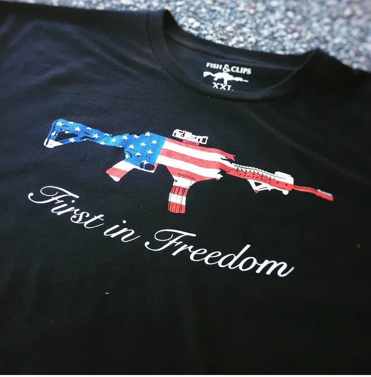 NC First In Freedom Tee