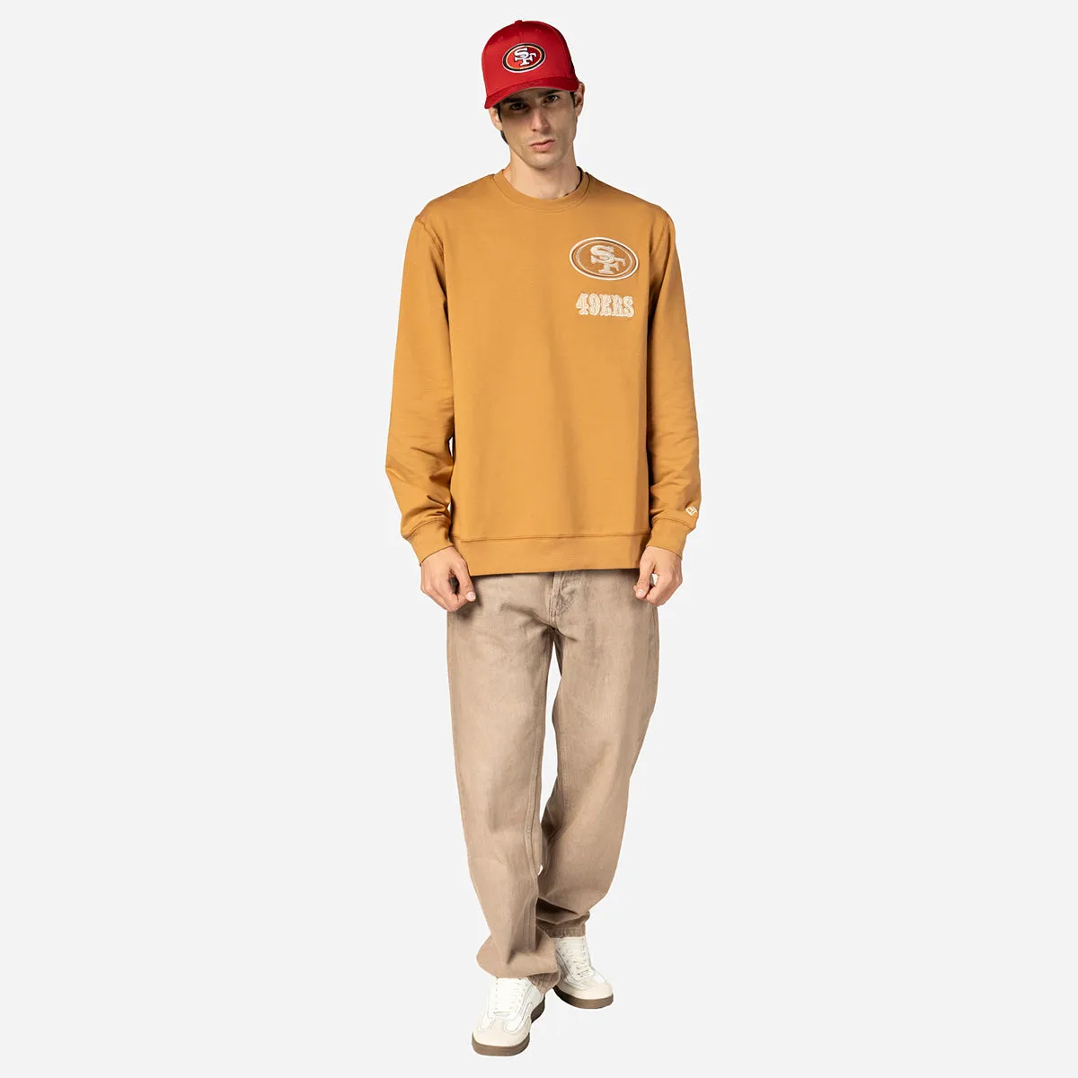 Niners Logo Select Crew - Mens