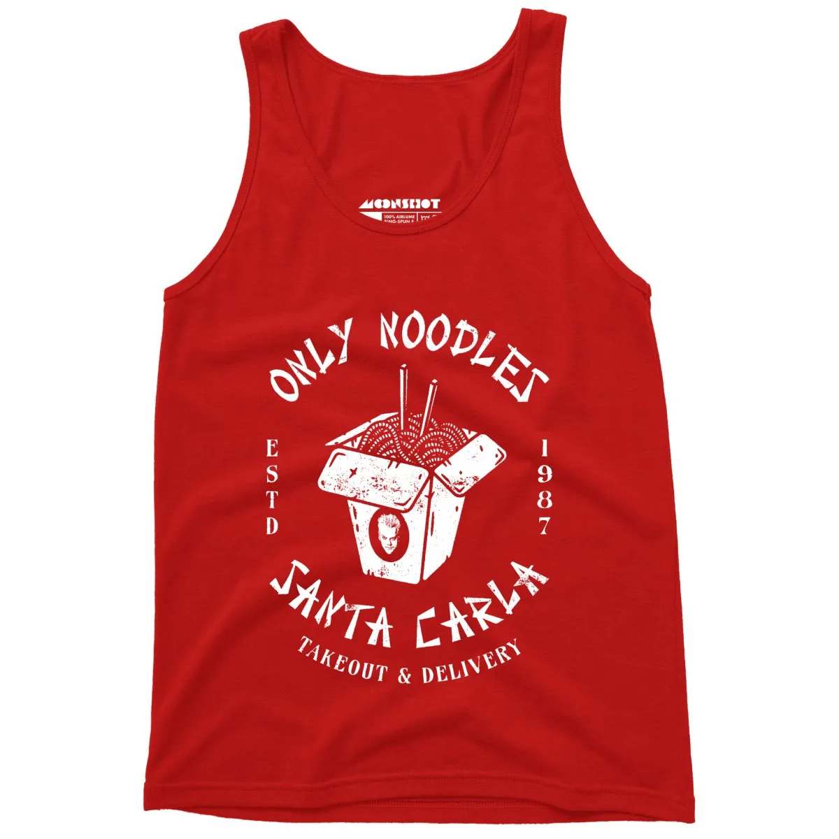 Only Noodles Takeout & Delivery - Santa Carla - Unisex Tank Top