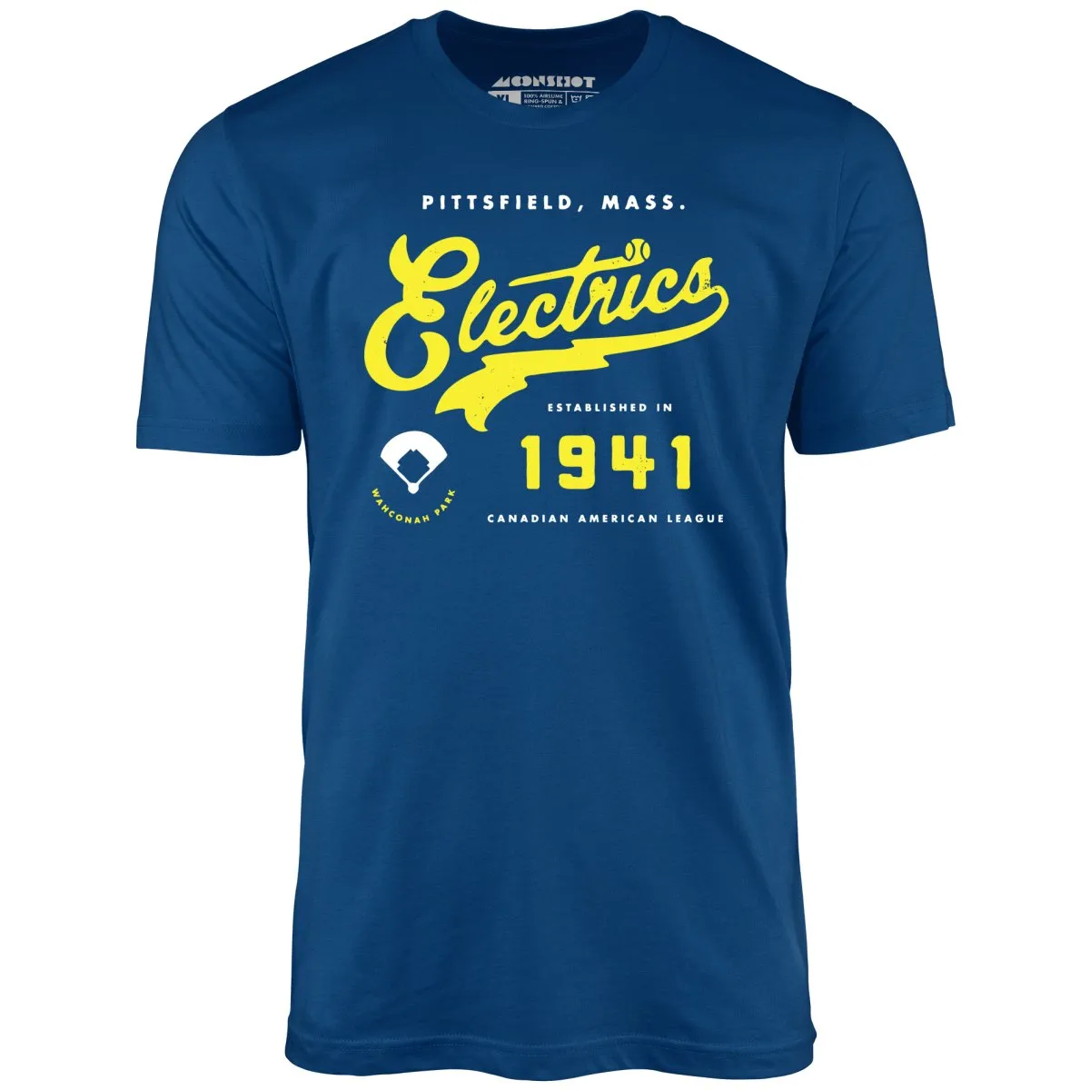 Pittsfield Electrics - Massachusetts - Vintage Defunct Baseball Teams - Unisex T-Shirt