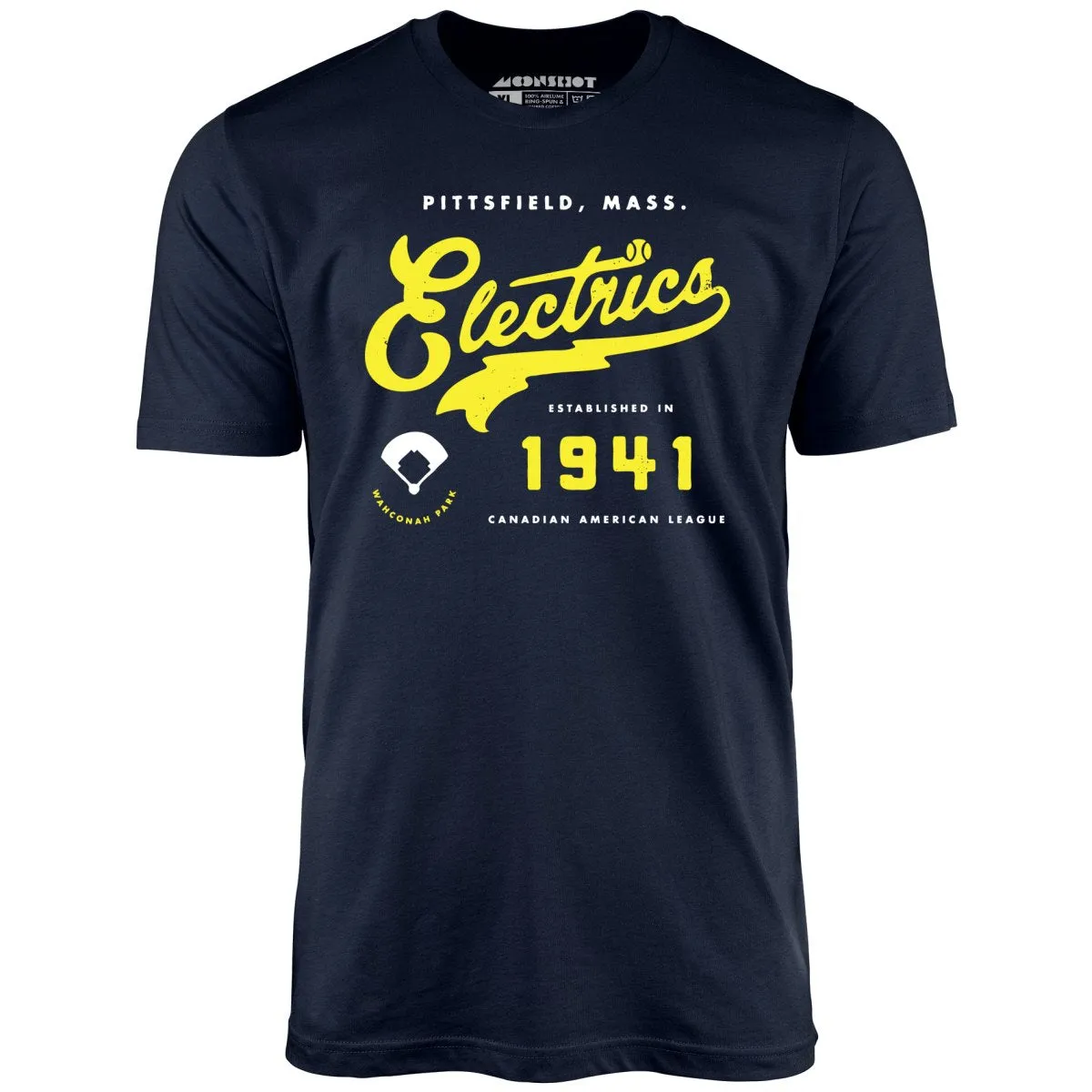 Pittsfield Electrics - Massachusetts - Vintage Defunct Baseball Teams - Unisex T-Shirt