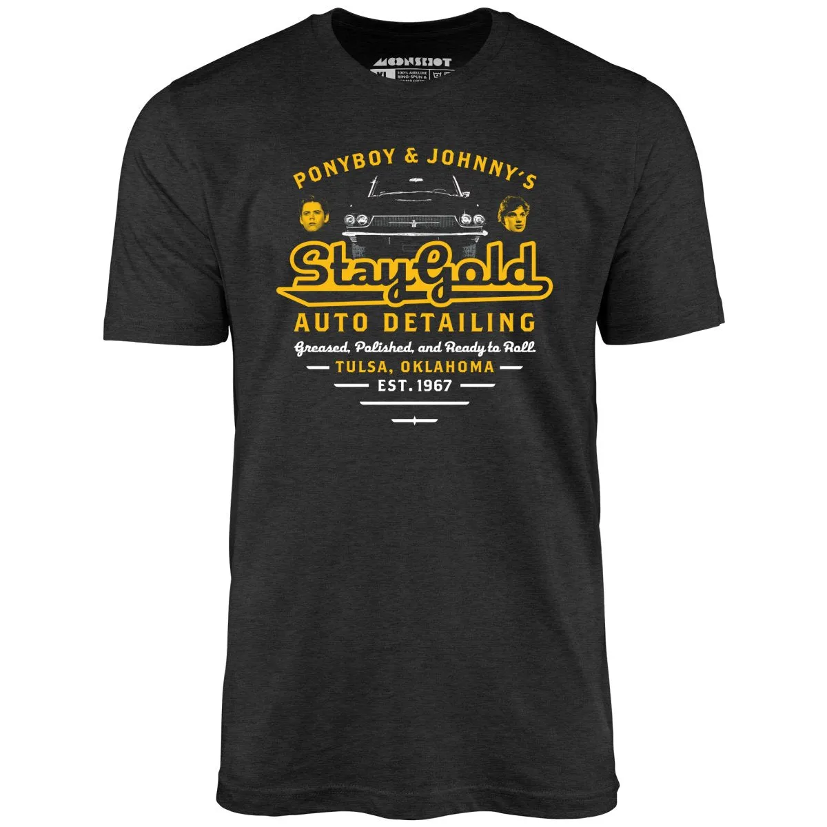 Ponyboy & Johnny's Stay Gold Auto Detailing - Unisex T-Shirt