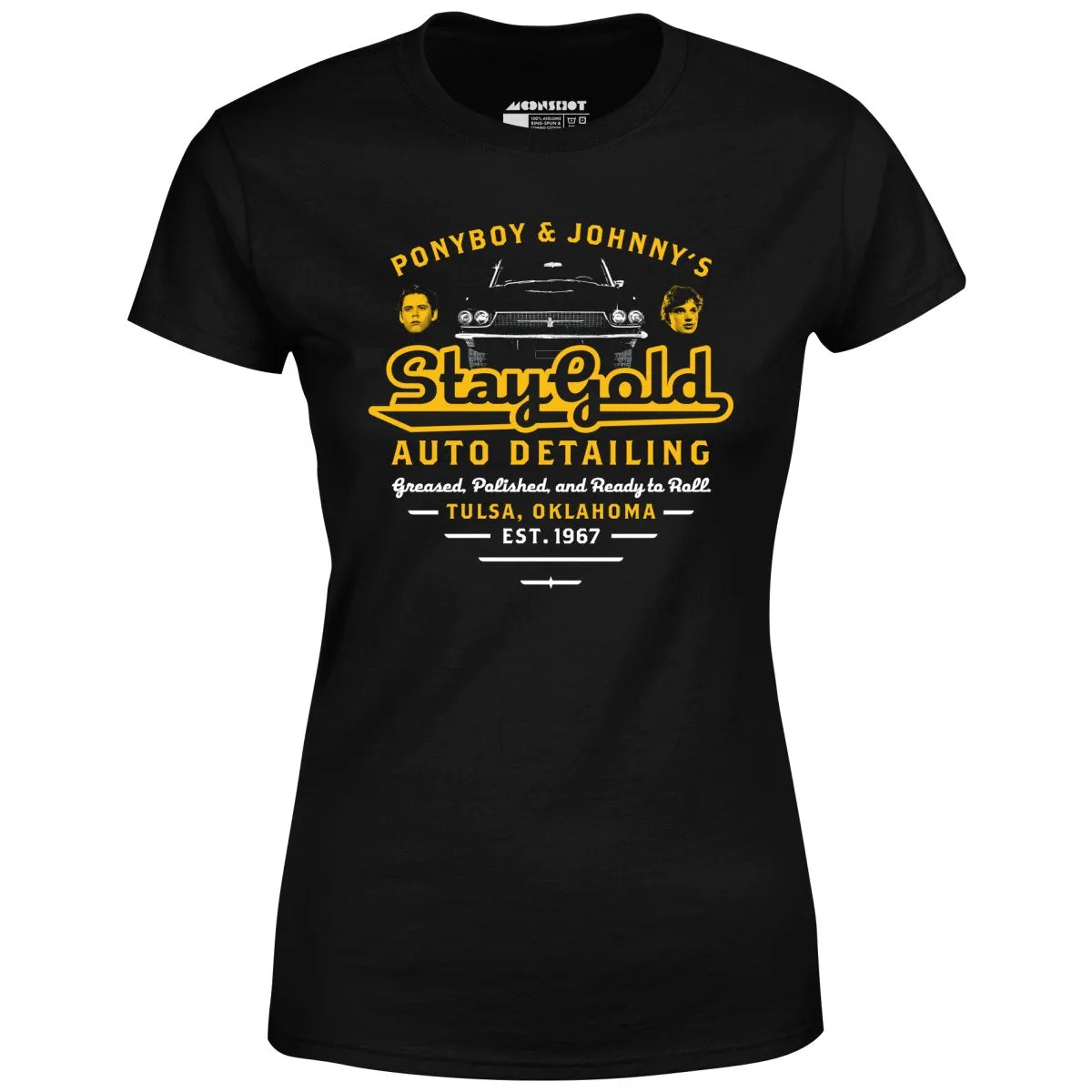 Ponyboy & Johnny's Stay Gold Auto Detailing - Women's T-Shirt