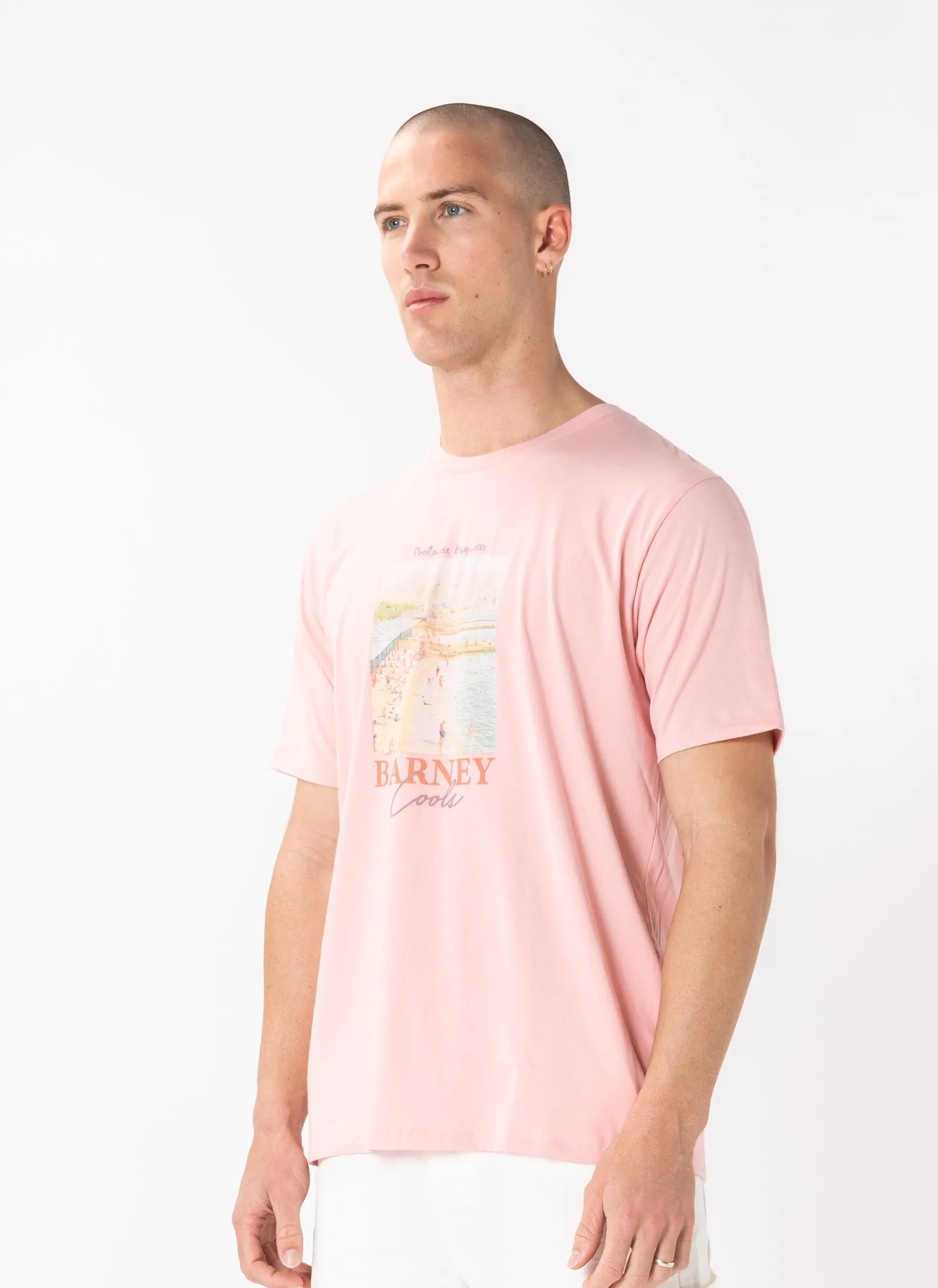 Postcard Tee Pink