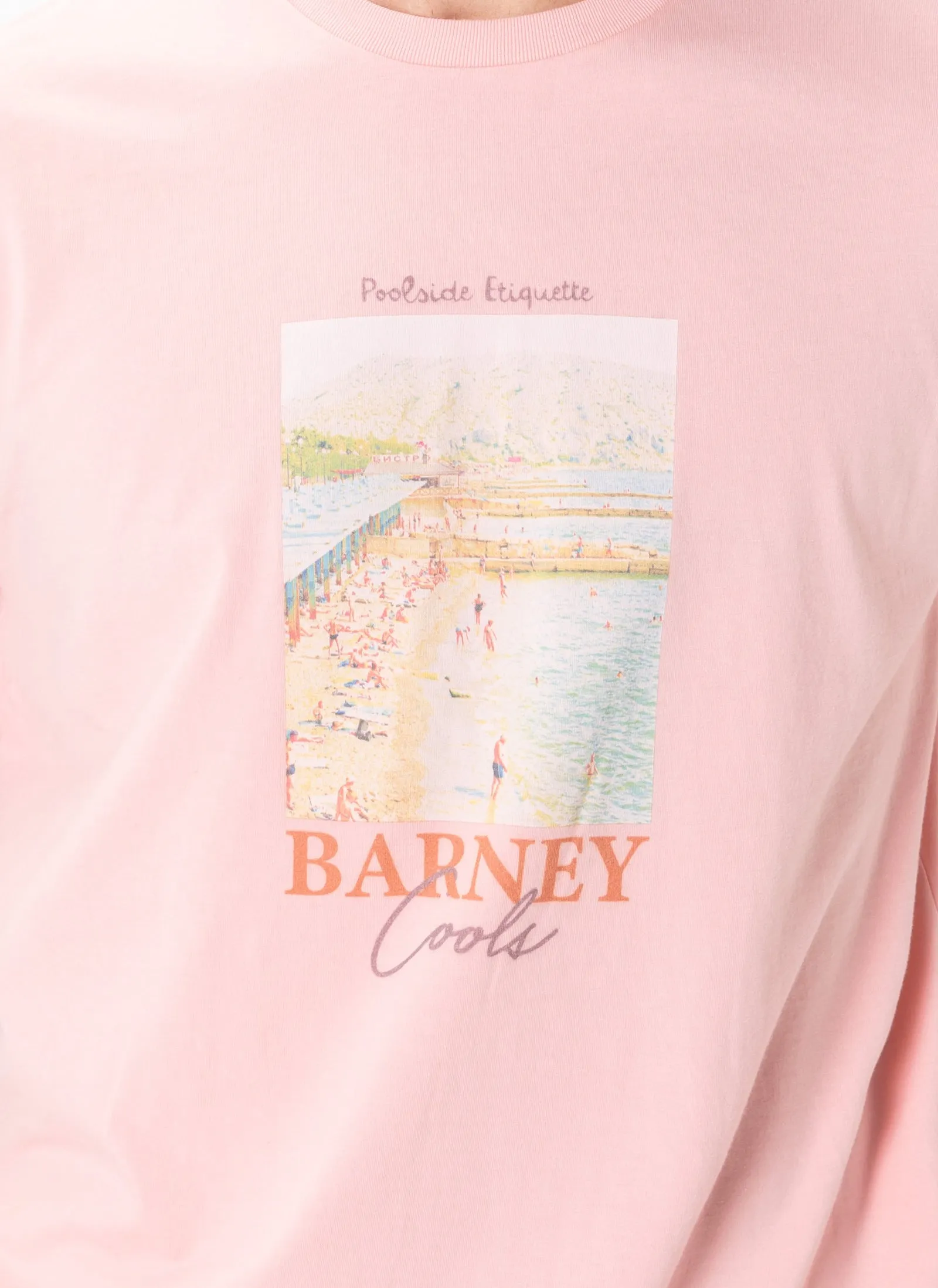 Postcard Tee Pink