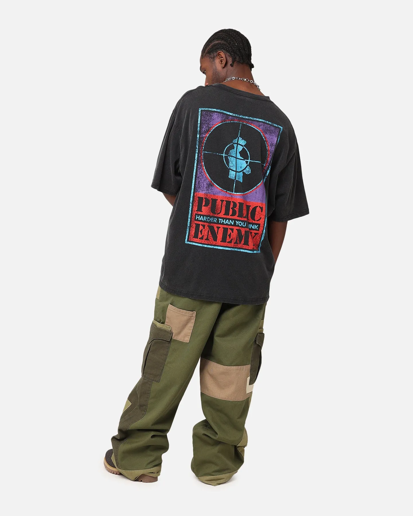 Public Enemy Harder Than T-Shirt Washed Black