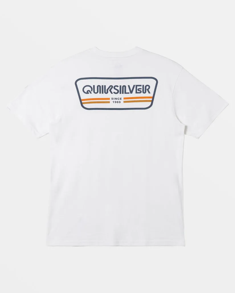 Quiksilver Range Life Tee-White