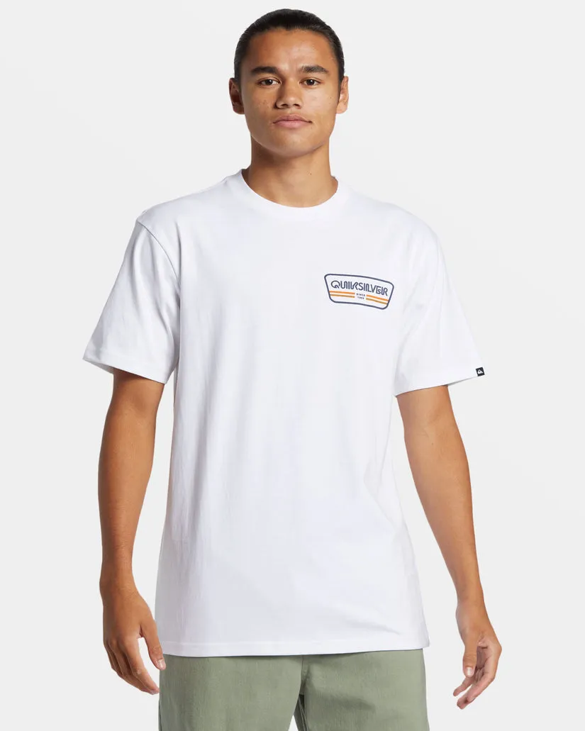 Quiksilver Range Life Tee-White