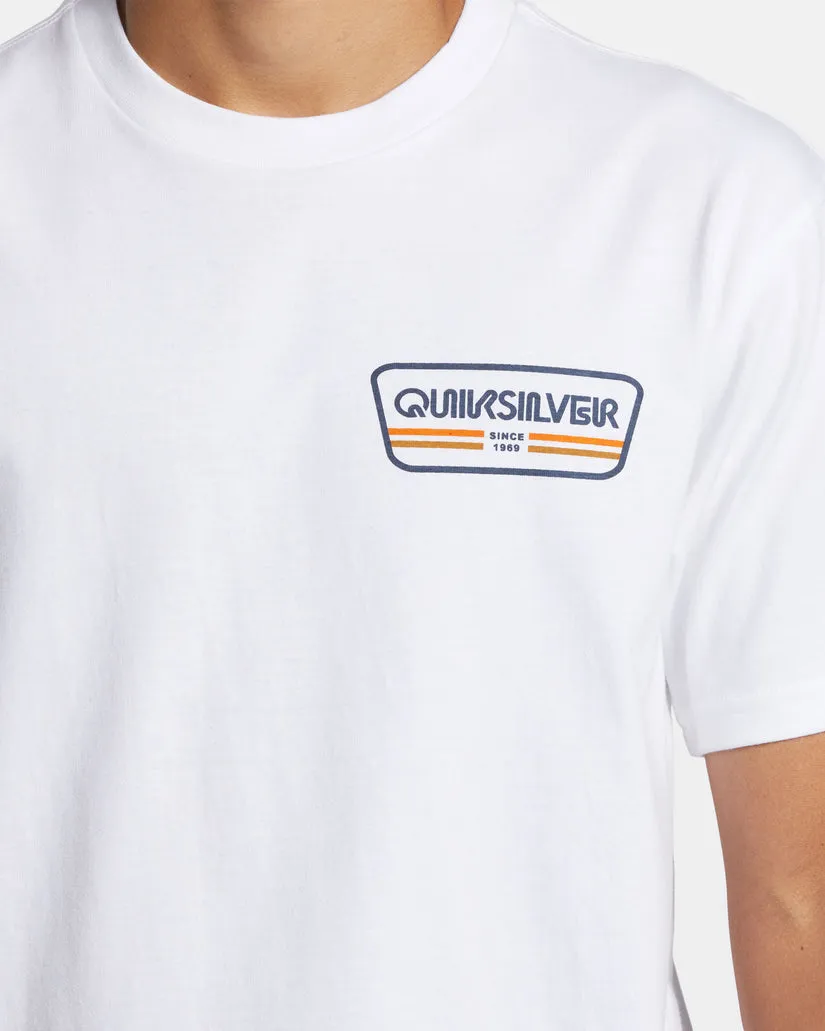 Quiksilver Range Life Tee-White