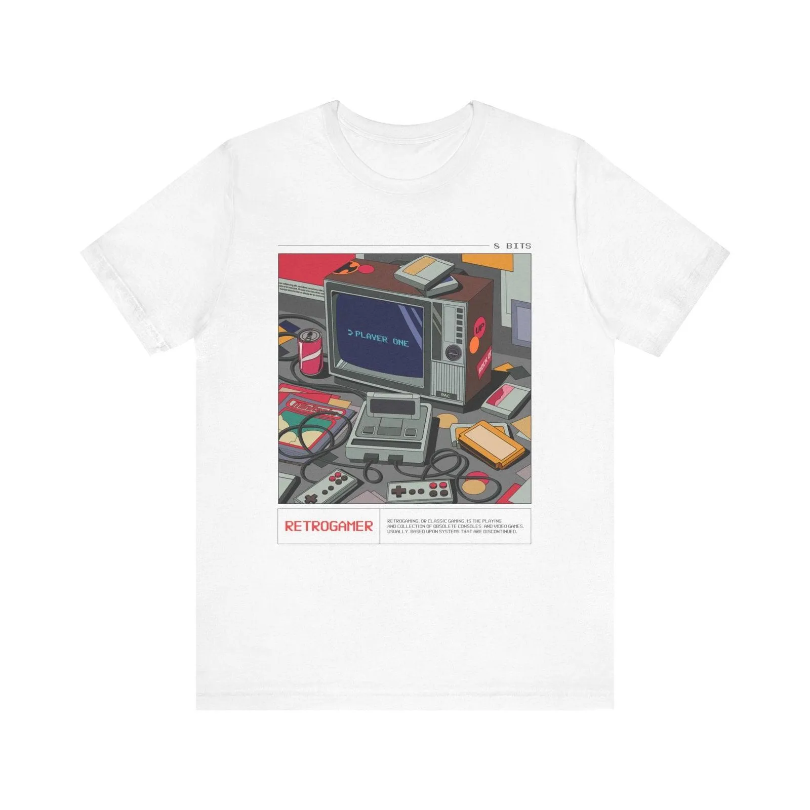 Retro Gaming Vibe T Shirt