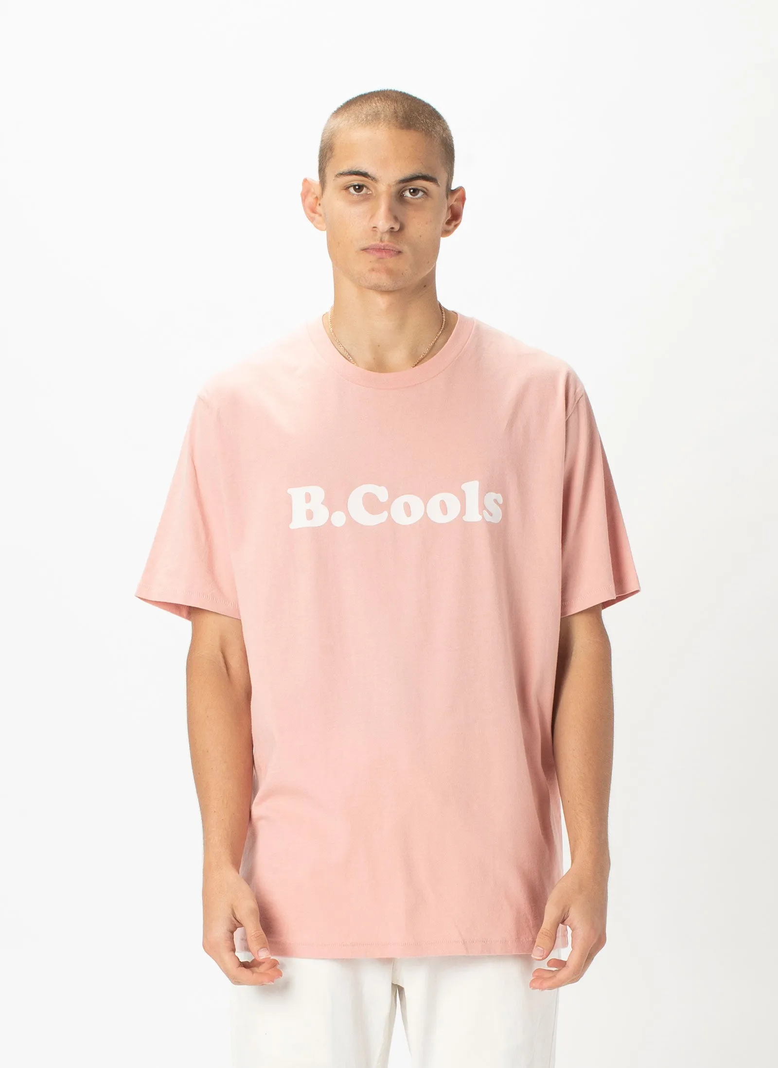 Retro Logo Tee Dusty Pink