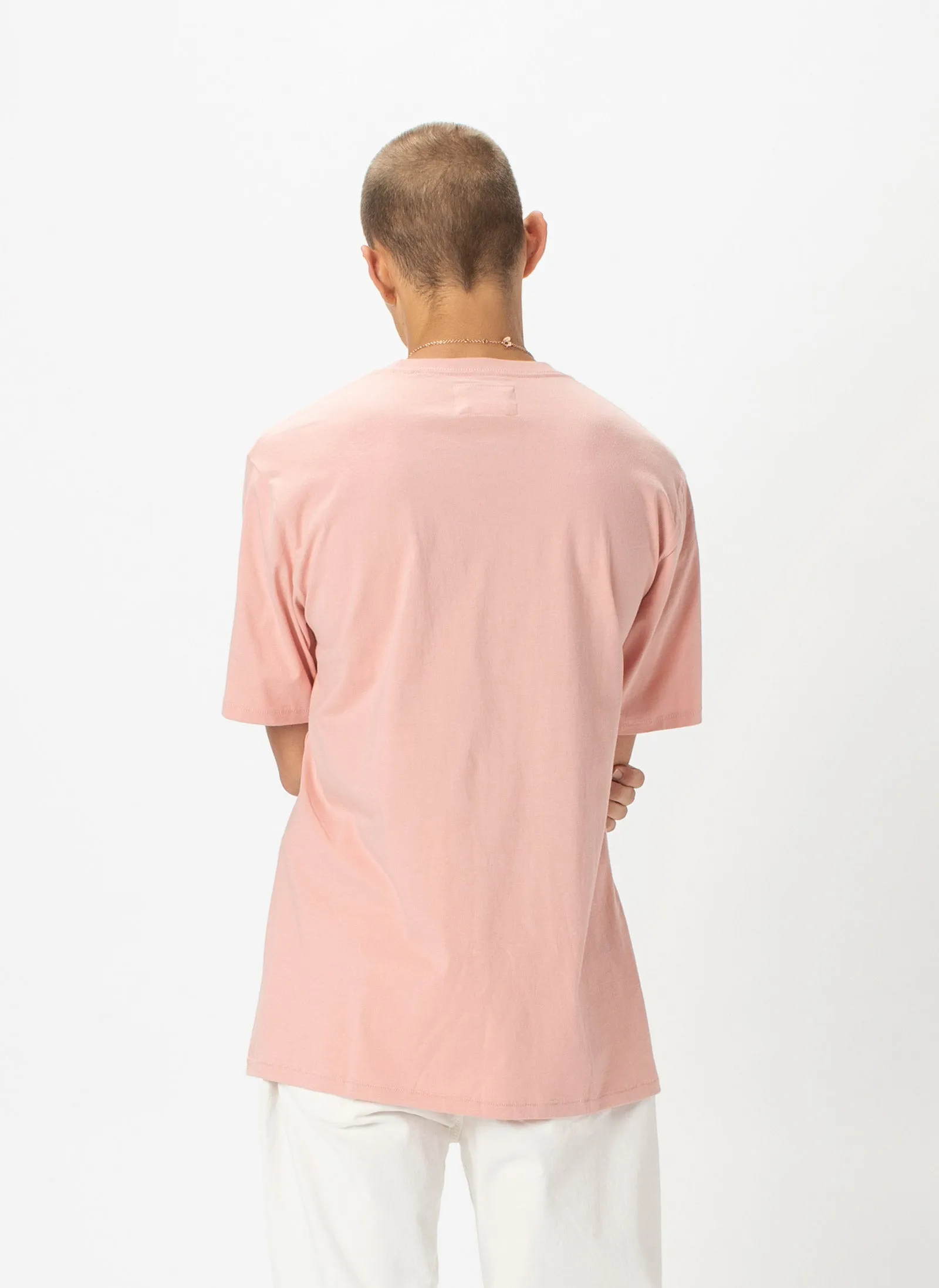 Retro Logo Tee Dusty Pink