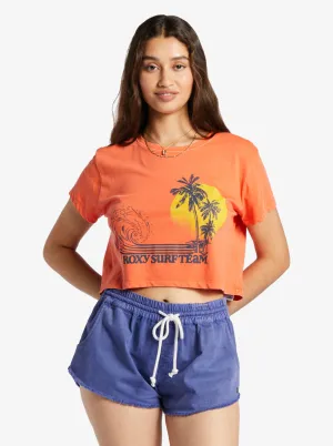 Retro Surf Team Sleeveless Muscle T-Shirt - Tigerlily