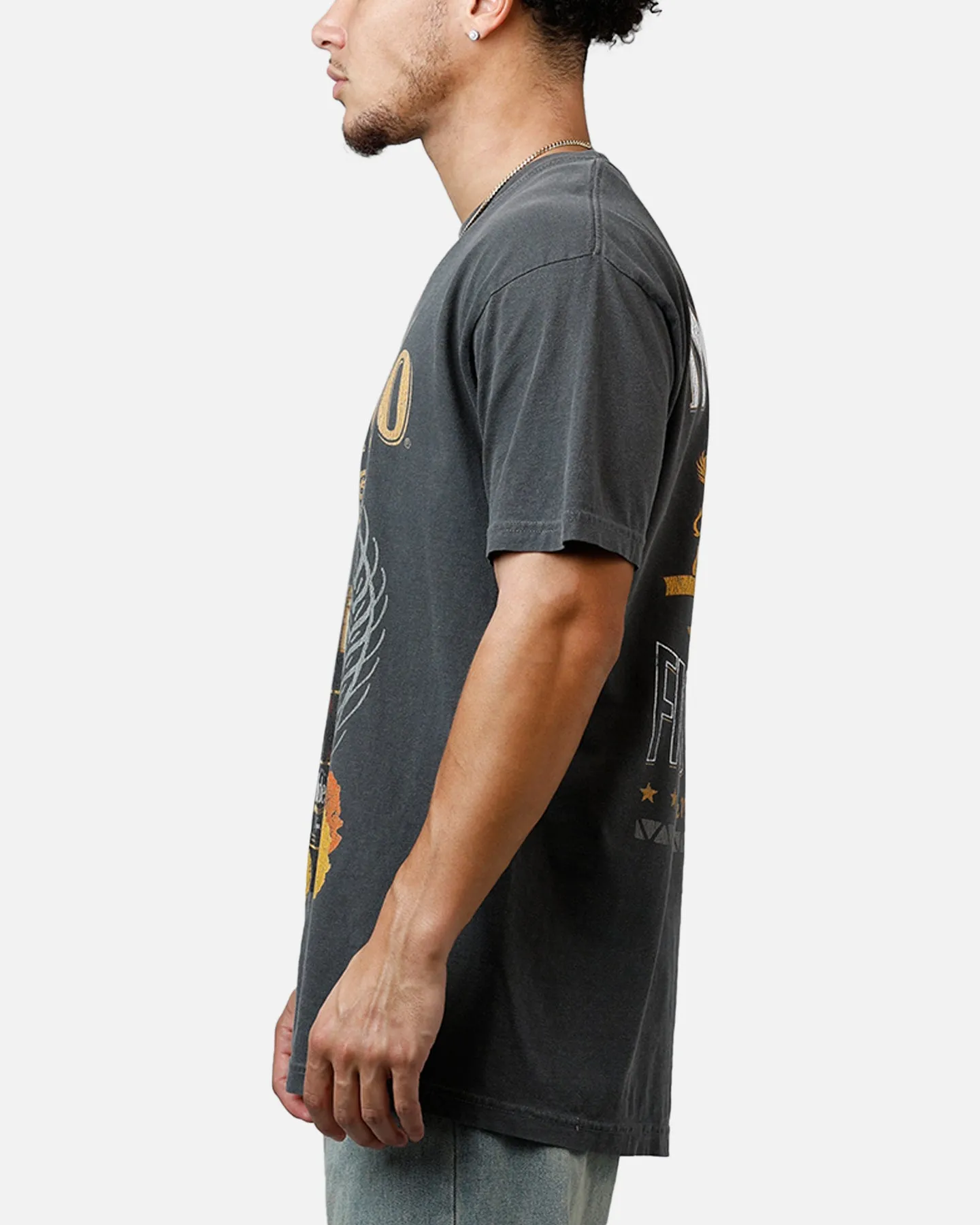 Ripple X Modelo Fighting Spirit T-Shirt Washed Black