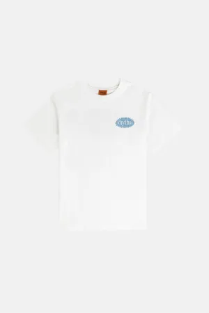 Ritmo Printed Vintage Ss T Shirt Vintage White