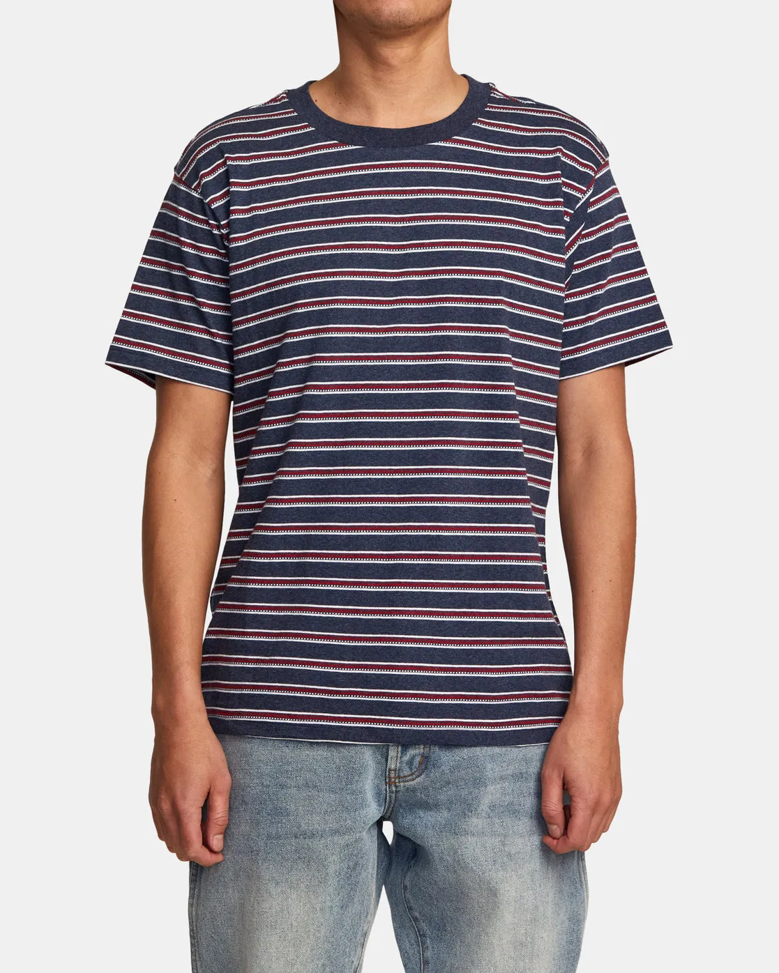 Road Runner Stripe Short Sleeve Top - Royal