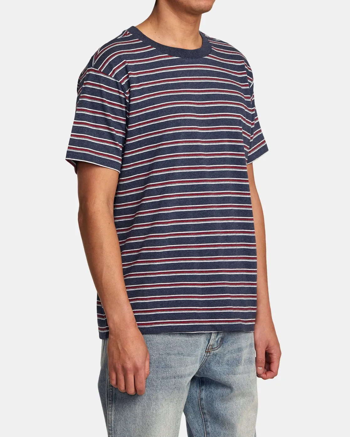 Road Runner Stripe Short Sleeve Top - Royal