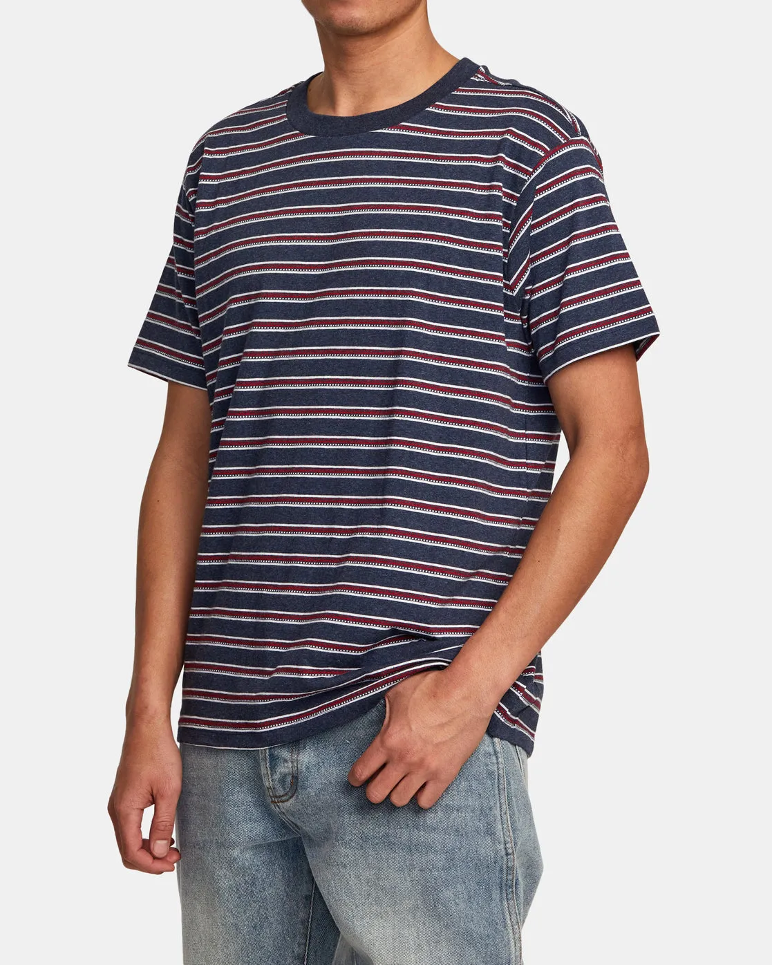 Road Runner Stripe Short Sleeve Top - Royal