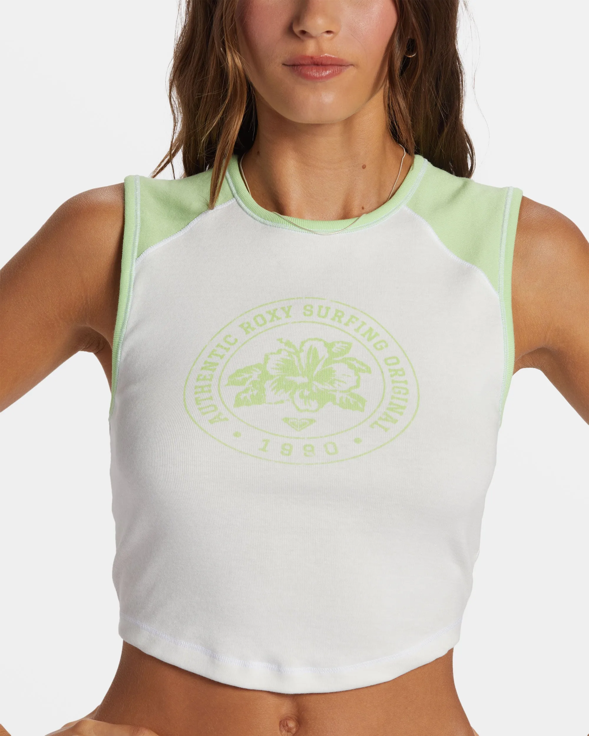 Roxy Surfing Original Tank Top - Coastal Fjord