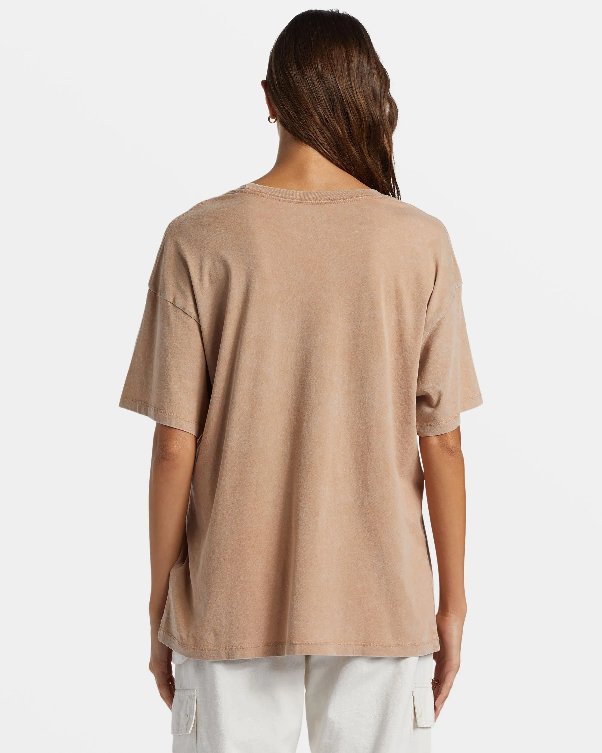 Saguaro Oversized T-Shirt - Cinnamon Swirl