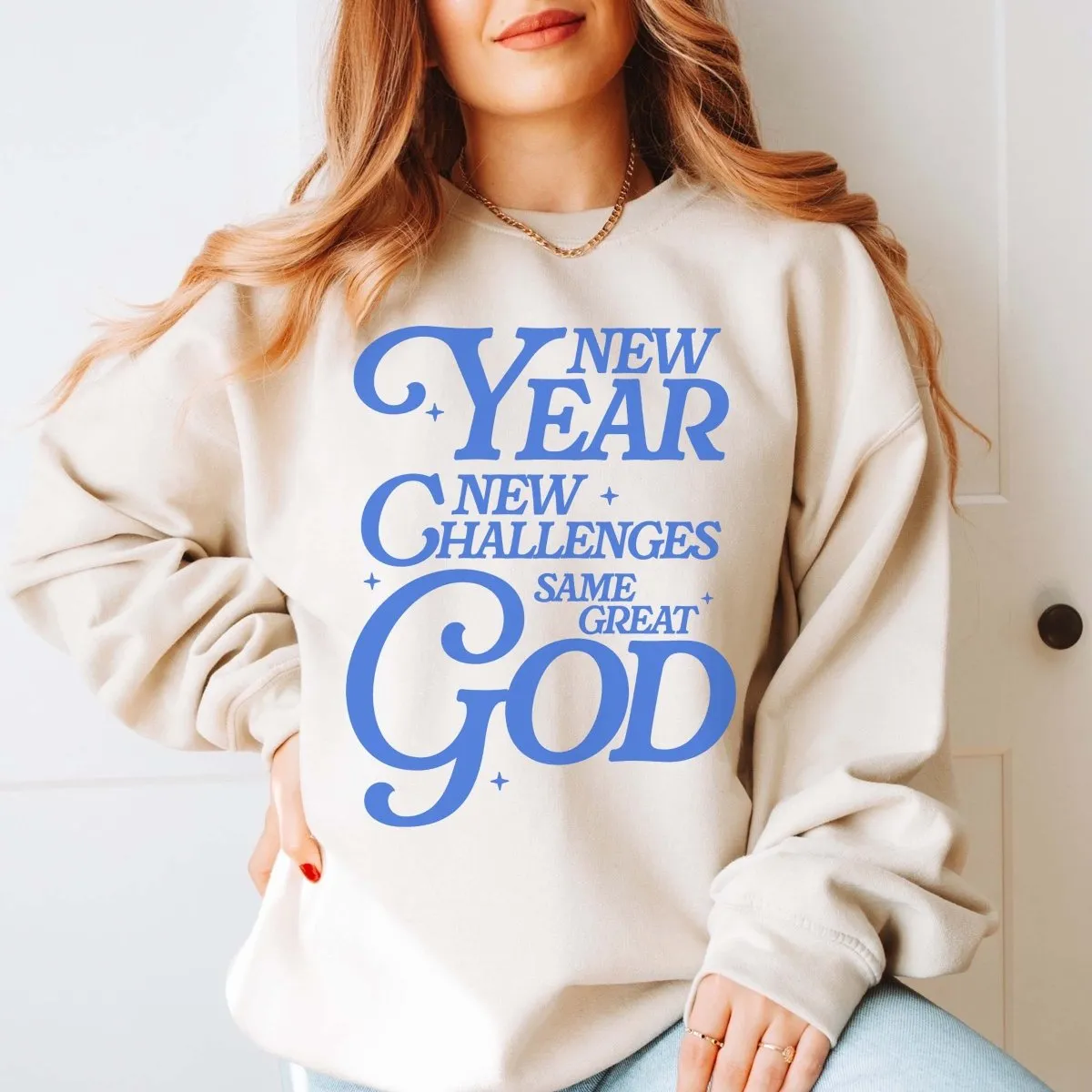 Same Great God Wholesale Graphic Sweatshirt - Fast Shipping