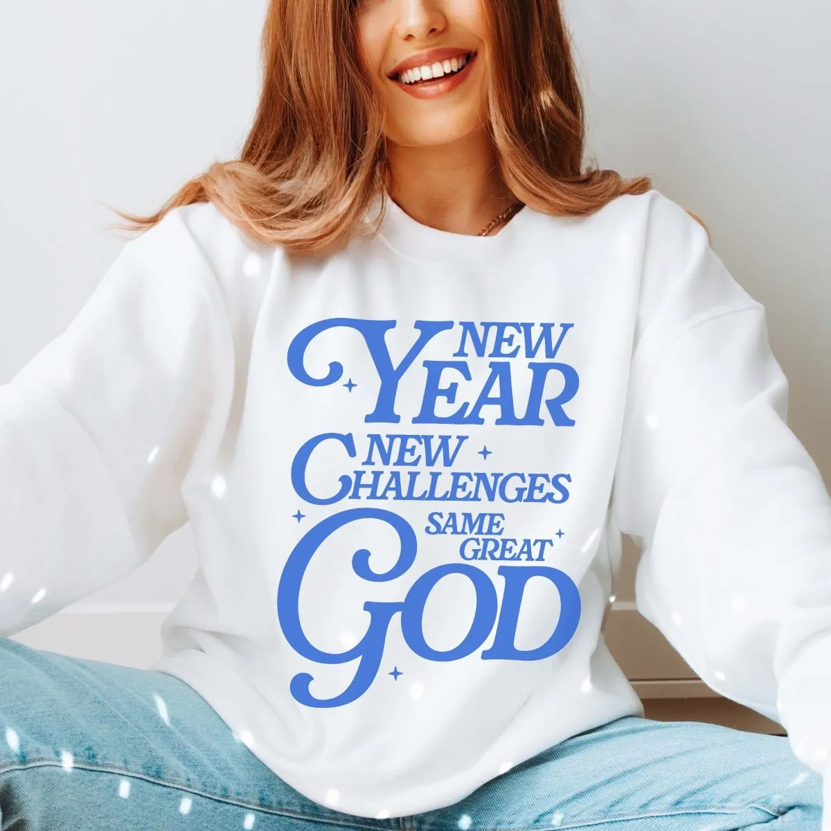 Same Great God Wholesale Graphic Sweatshirt - Fast Shipping