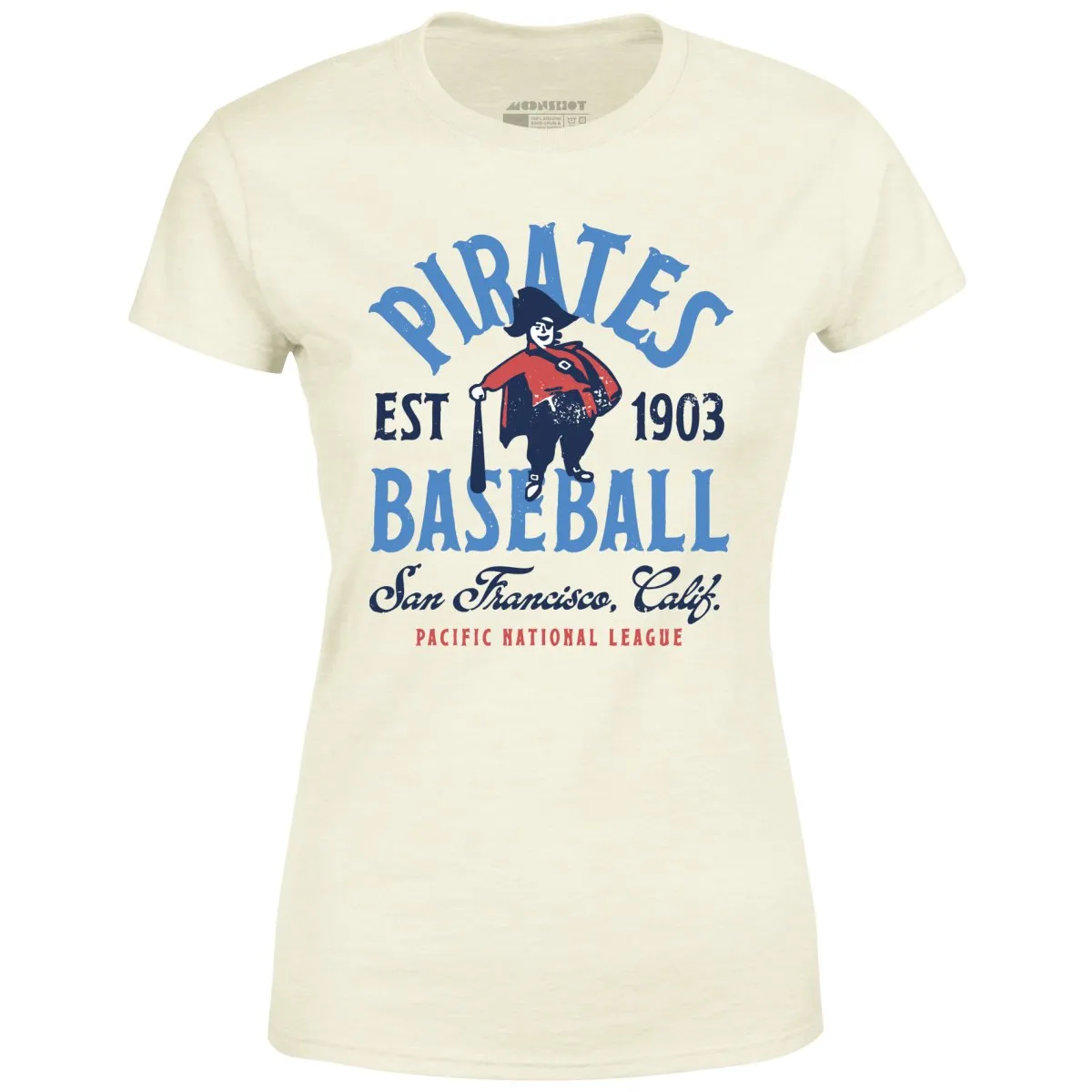 San Francisco Pirates - California - Vintage Defunct Baseball Teams - Women's T-Shirt