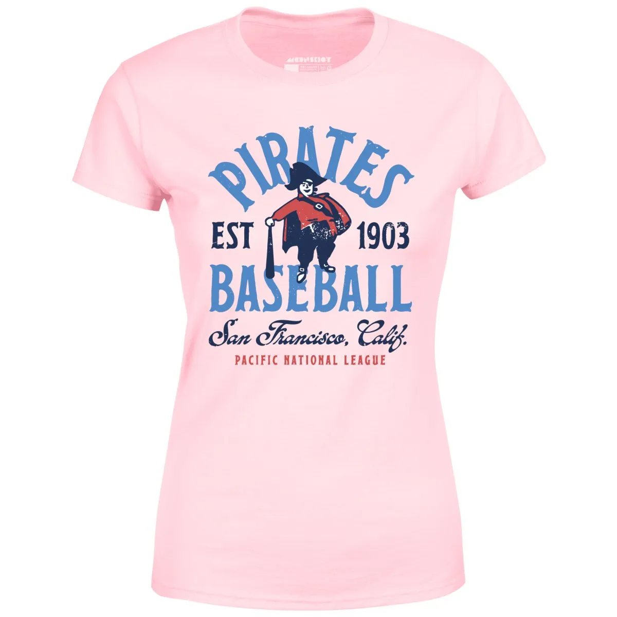 San Francisco Pirates - California - Vintage Defunct Baseball Teams - Women's T-Shirt