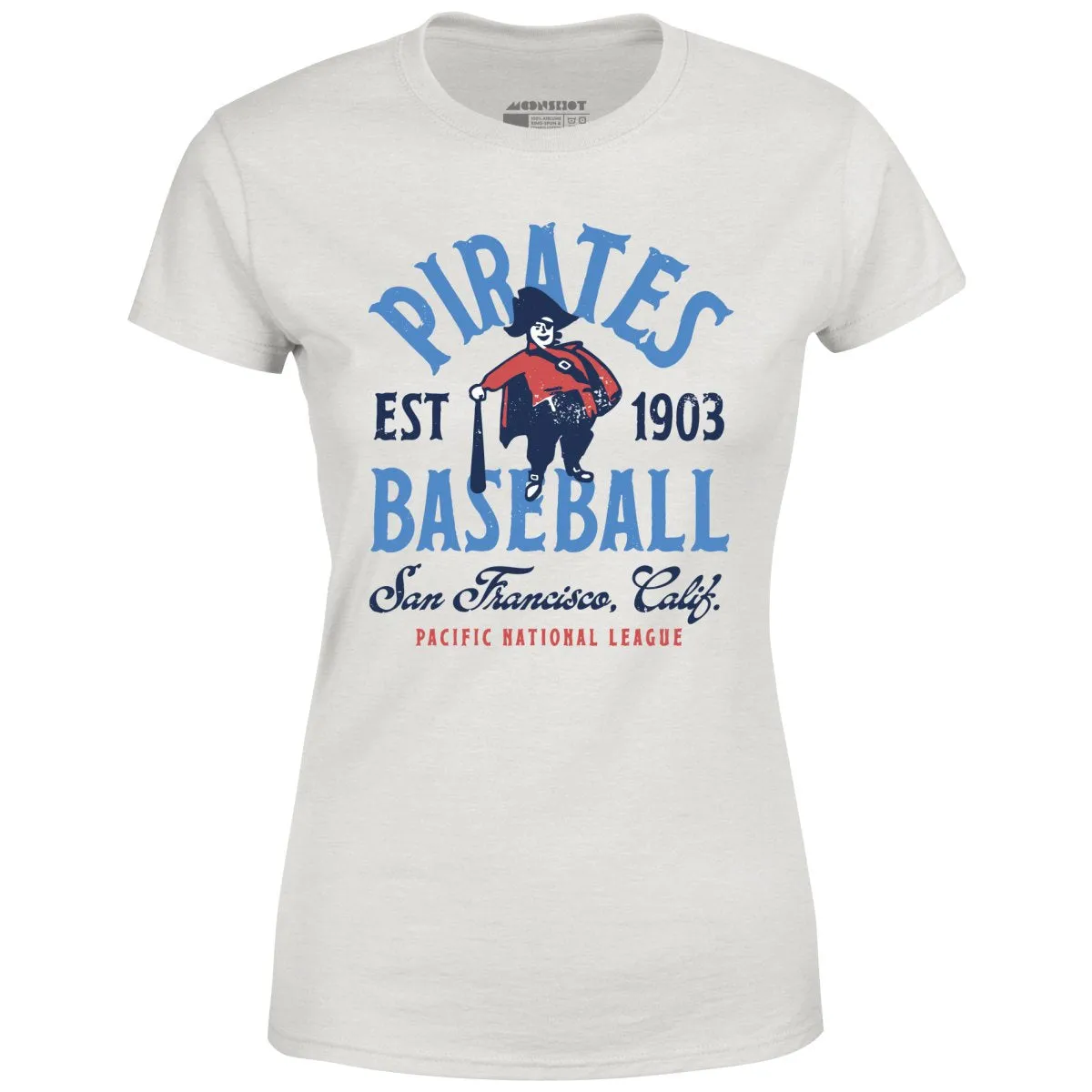 San Francisco Pirates - California - Vintage Defunct Baseball Teams - Women's T-Shirt