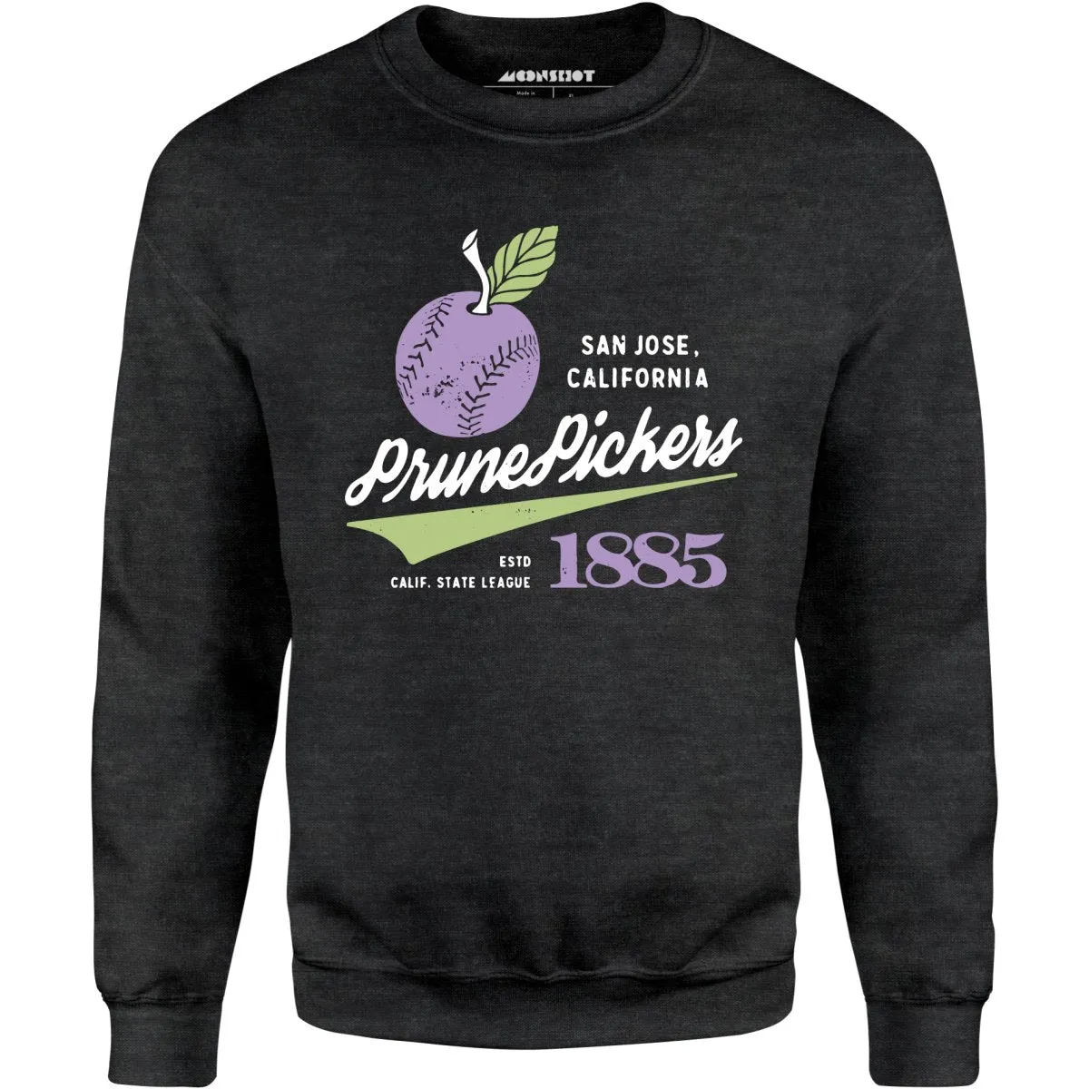 San Jose Prune Pickers - California - Vintage Defunct Baseball Teams - Unisex Sweatshirt